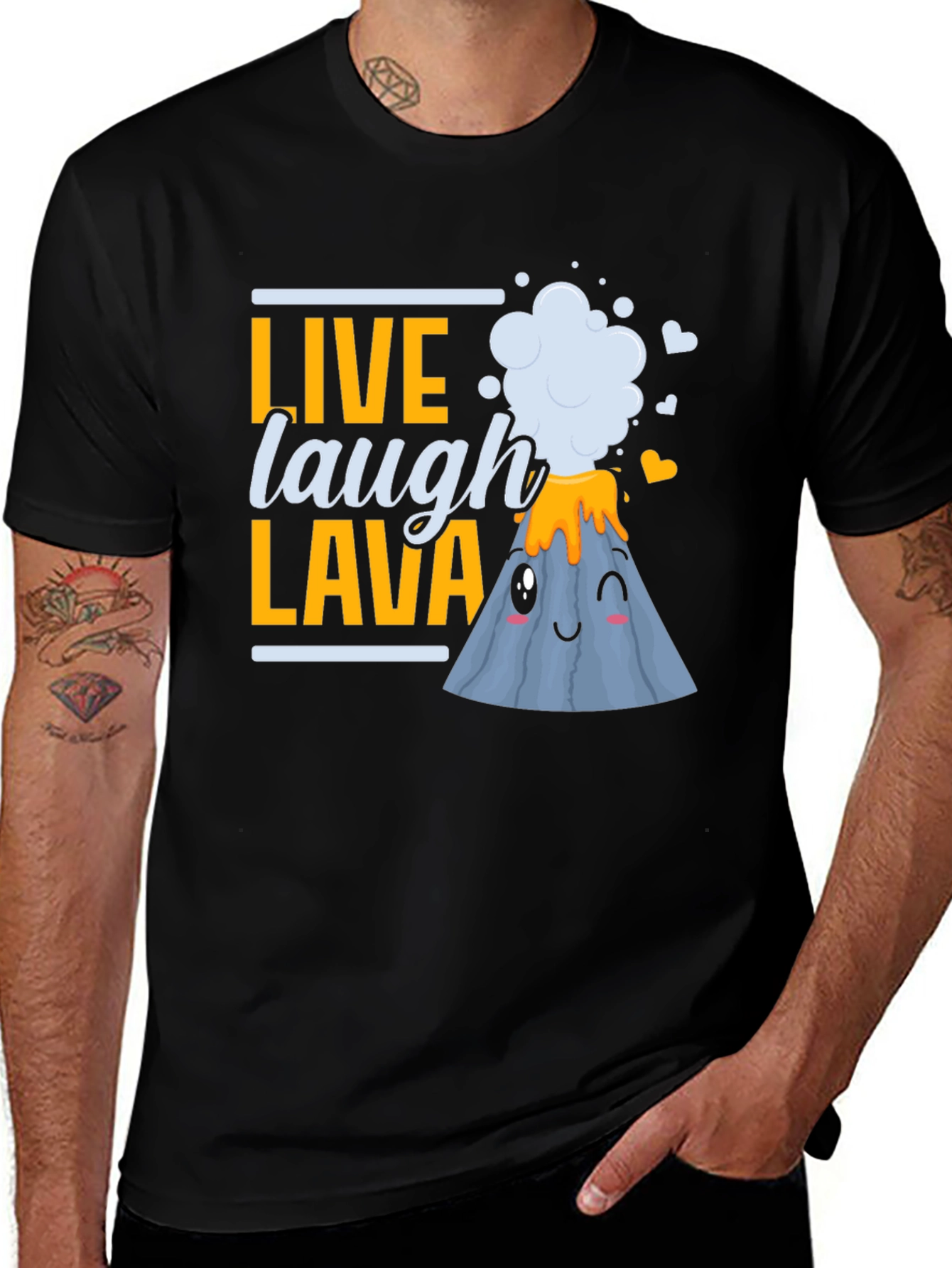 Variant 13 of Live Laugh Lava Graphic Tee