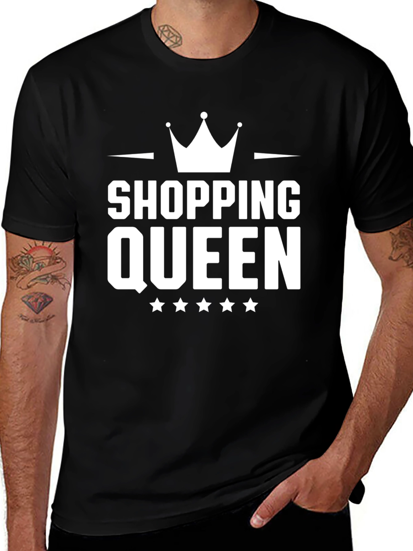 Variant 14 of Shopping Queen Graphic T-Shirt