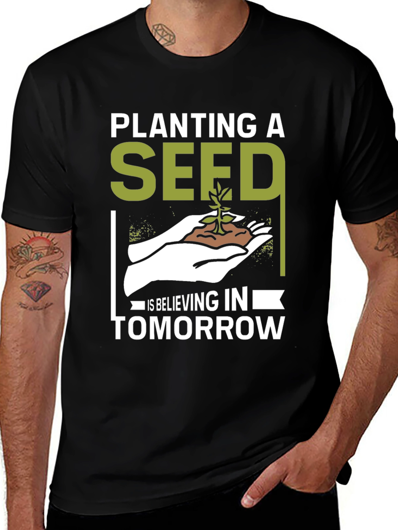 Planting a Seed T-Shirt - Believe in Tomorrow