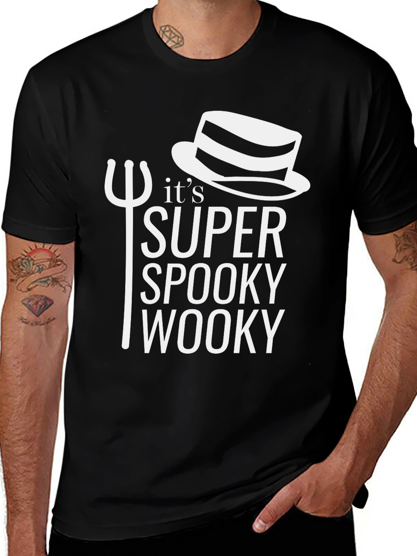 Super Spooky Wooky Graphic T-Shirt