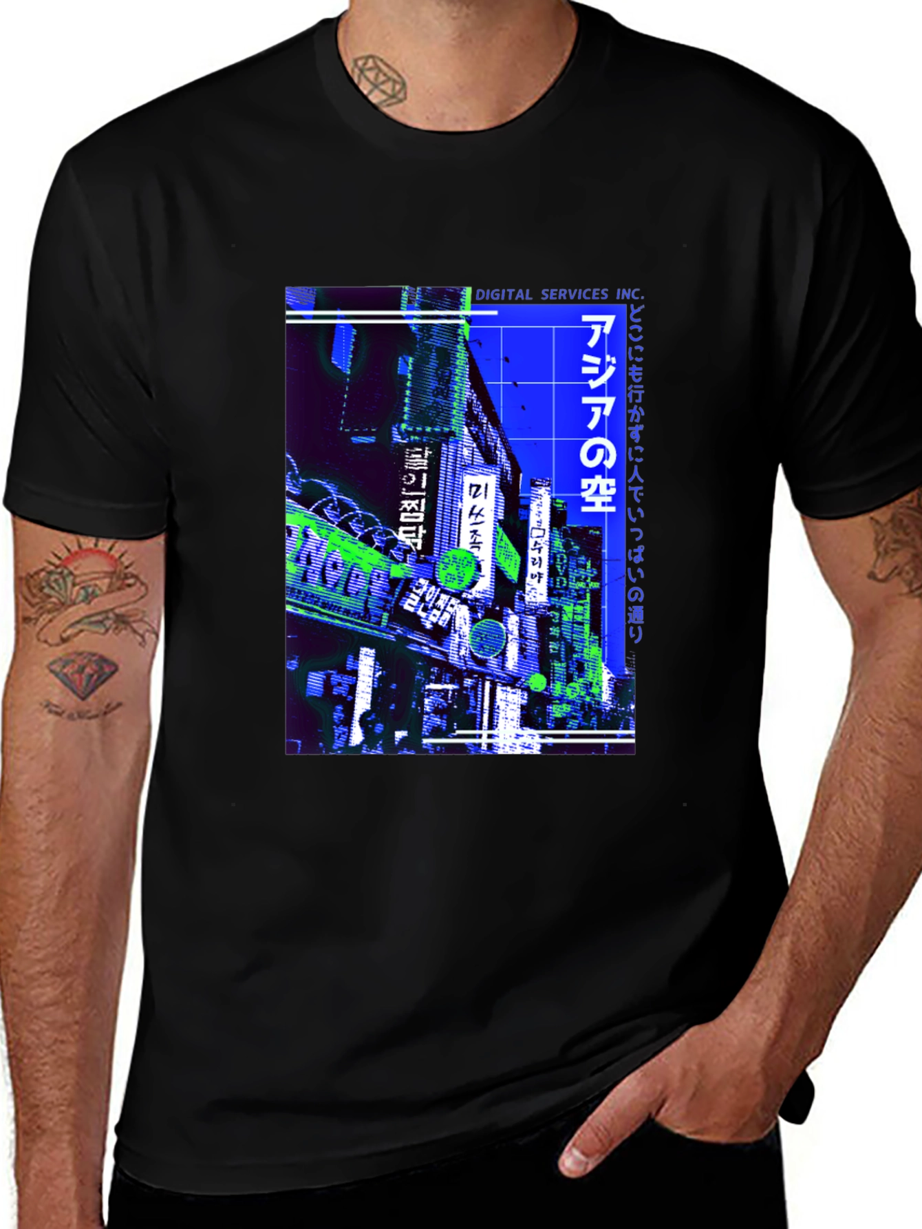 Variant 21 of Asia Street Neon T-Shirt