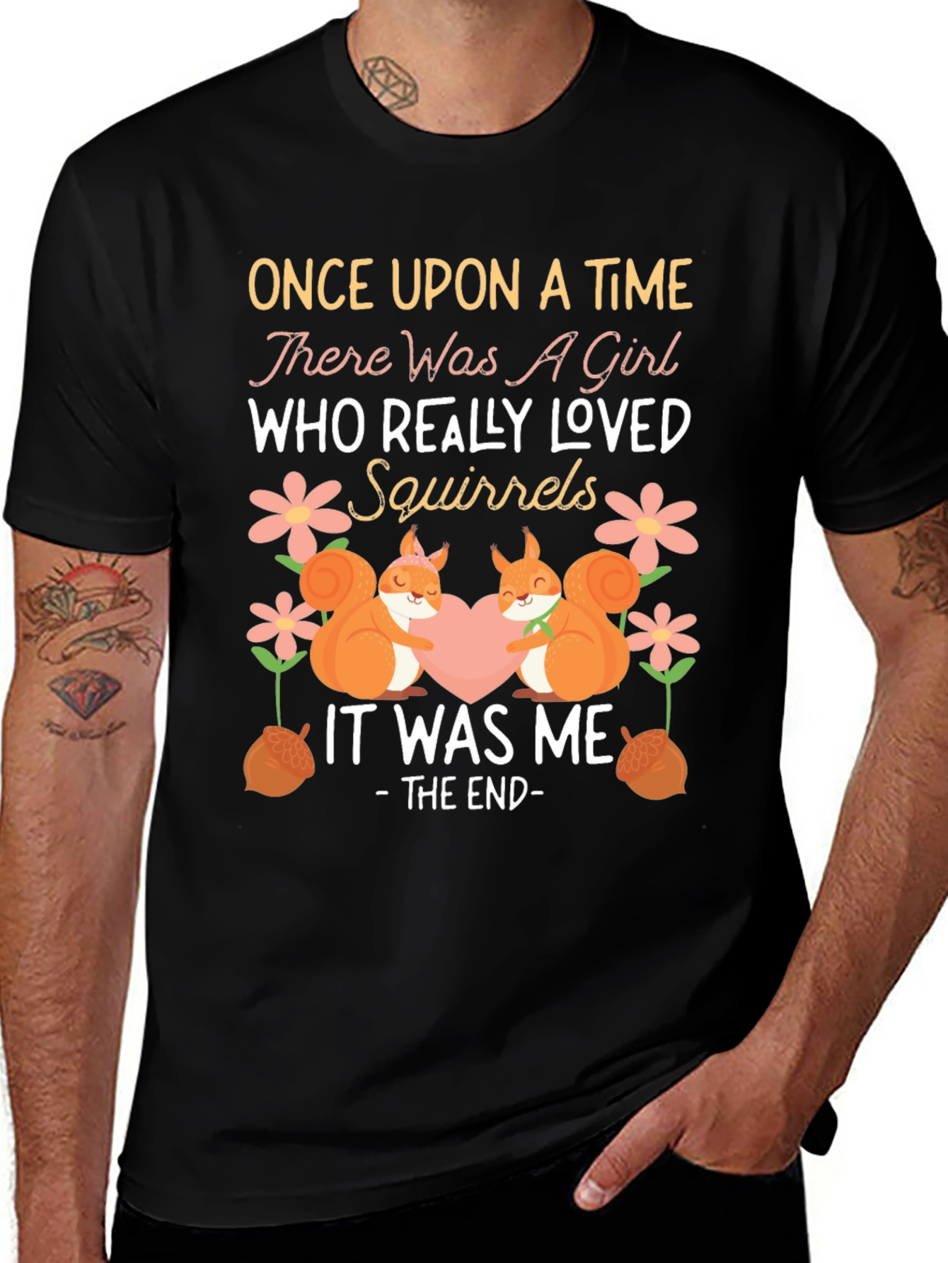 Variant 23 of Squirrel Lover T-Shirt - Once Upon a Time Girl's Tee