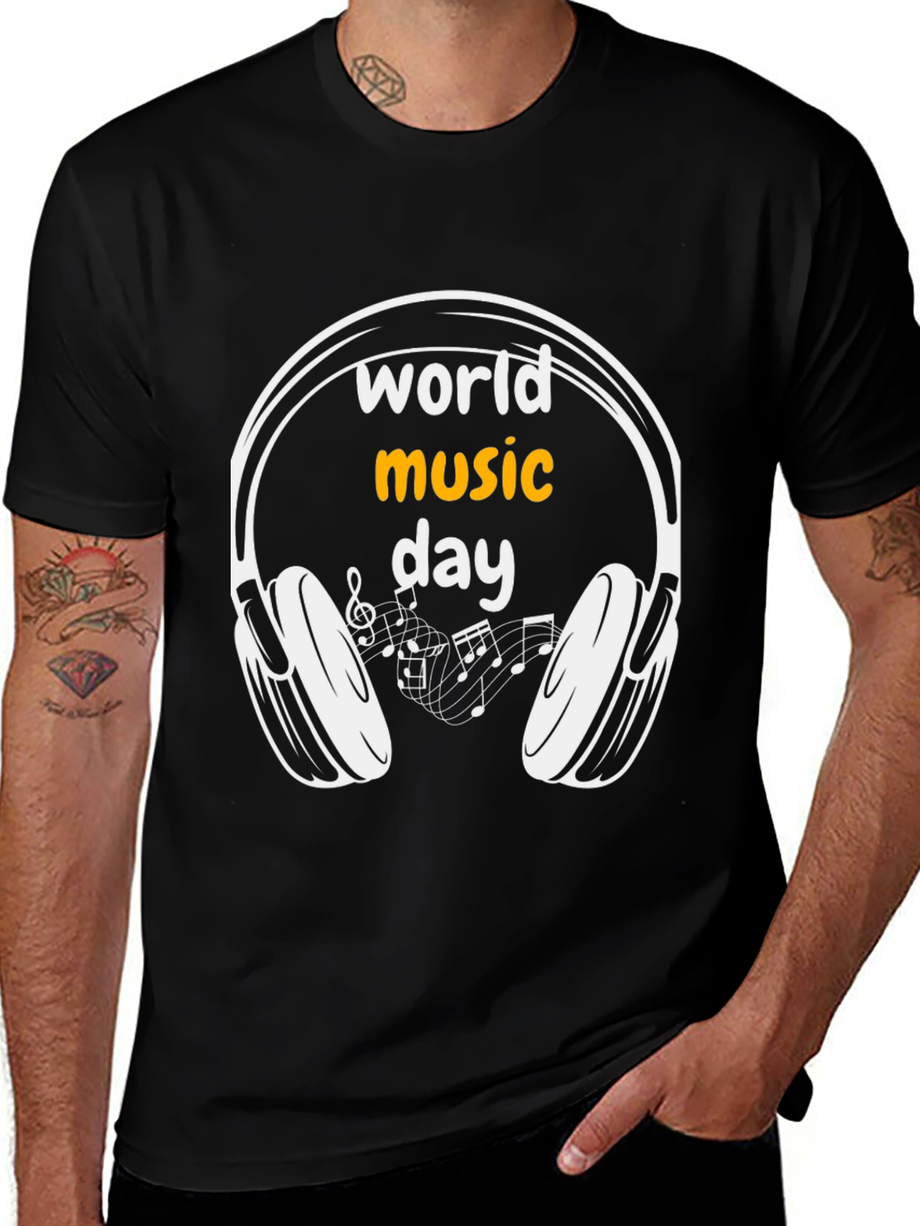 Variant 10 of World Music Day Graphic Tee