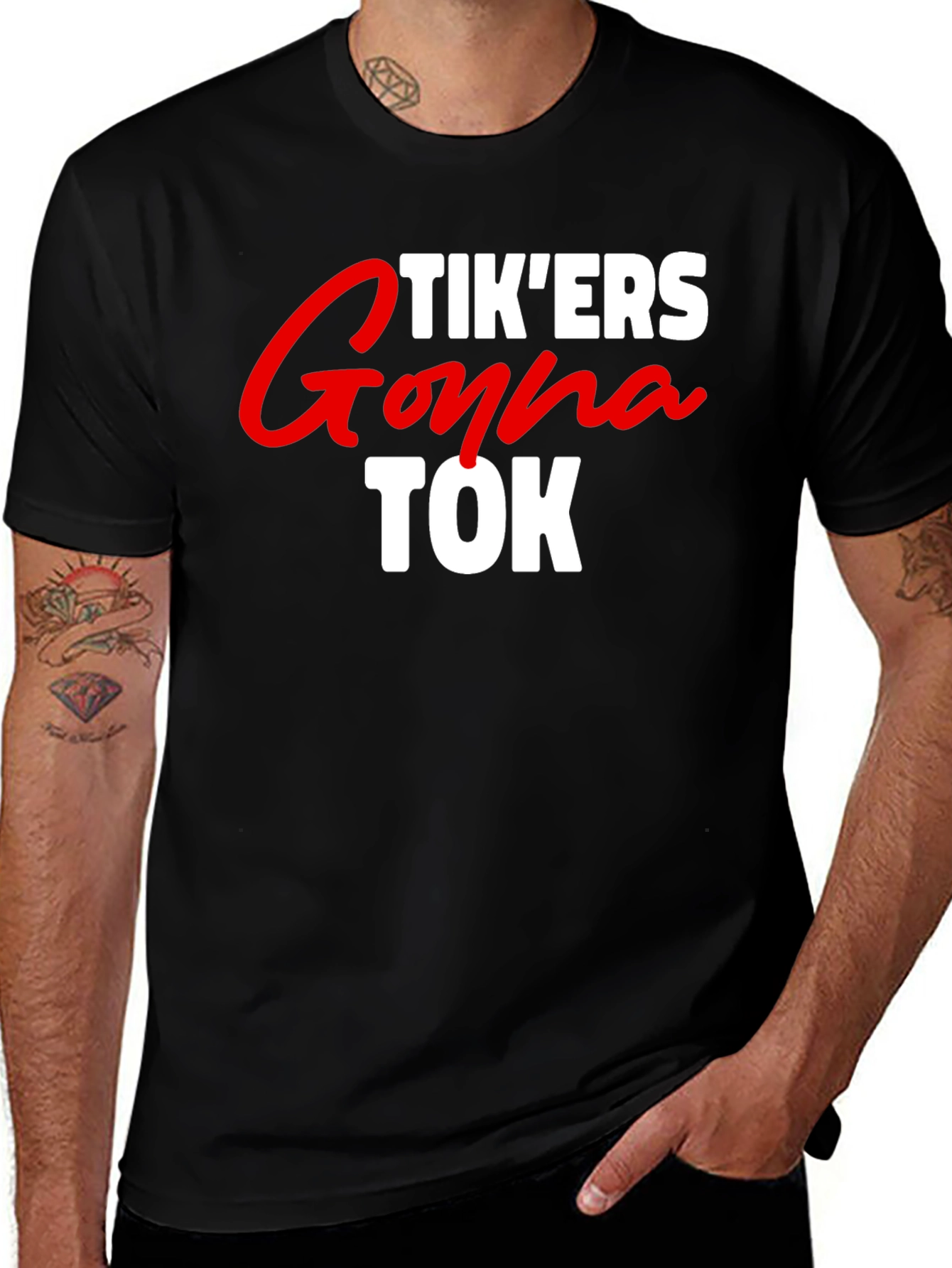 Tik'ers Gonna Tok T-Shirt - Trendy Tee