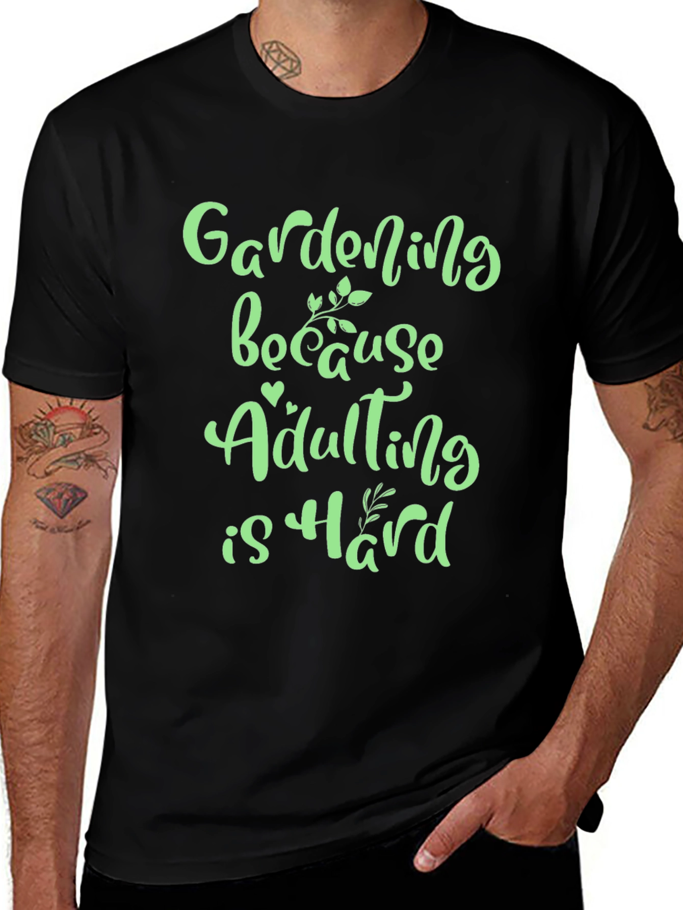 Variant 21 of Gardening Because Adulting Is Hard T-Shirt