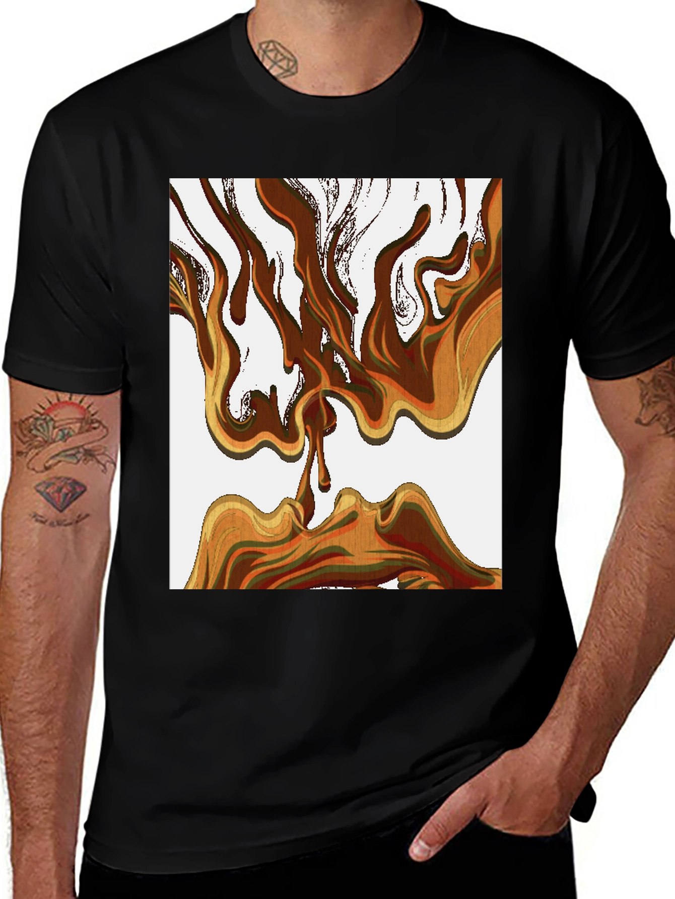Variant 30 of Abstract Art Graphic Tee