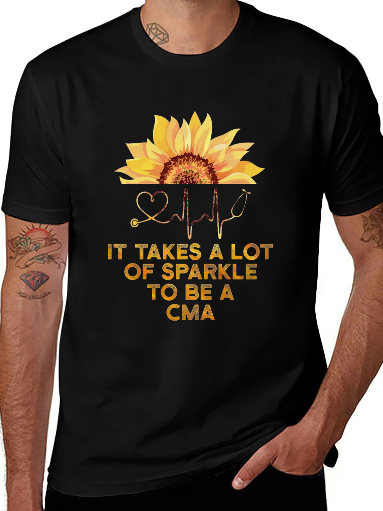 Sparkle CMA Sunflower Graphic Tee