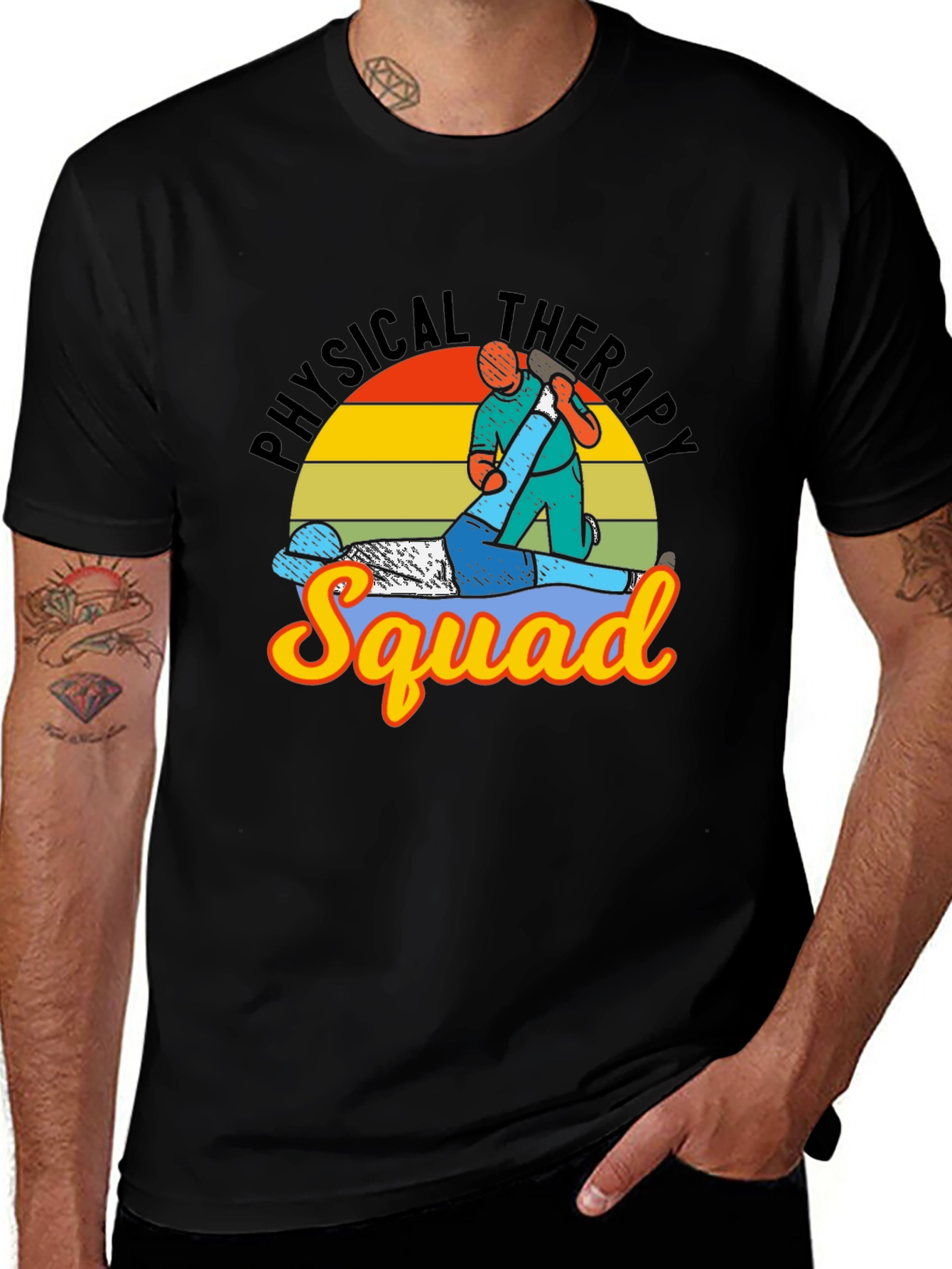 Variant 3 of Physical Therapy Squad T-Shirt