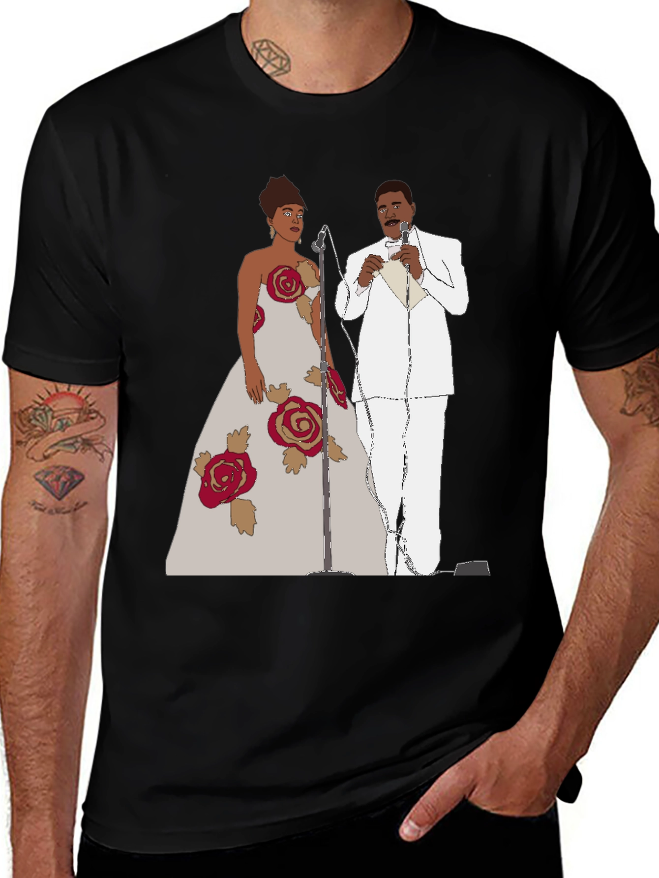 Variant 10 of Retro Soul Music Tee