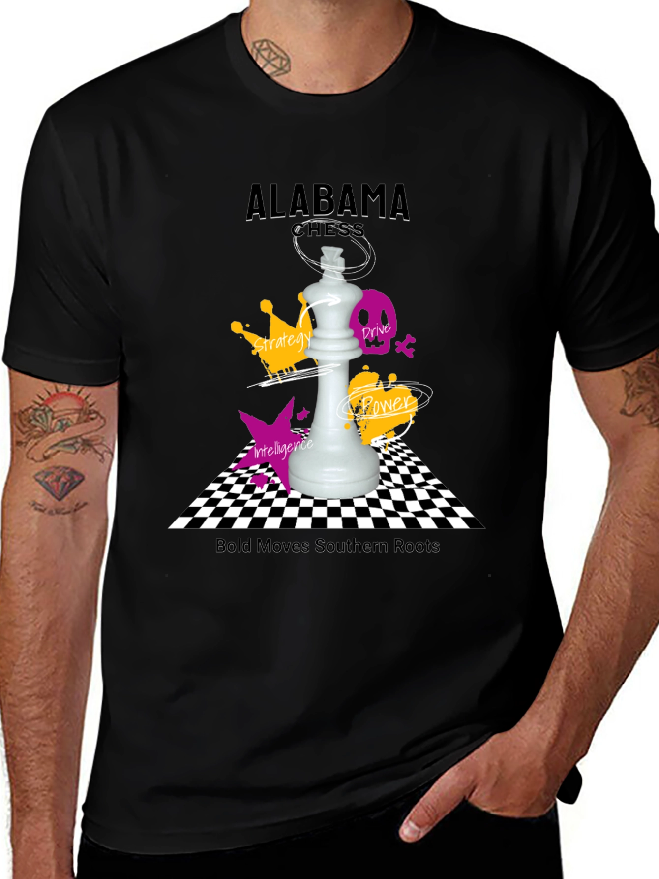 Alabama Chess T-Shirt - Bold Moves & Southern Roots