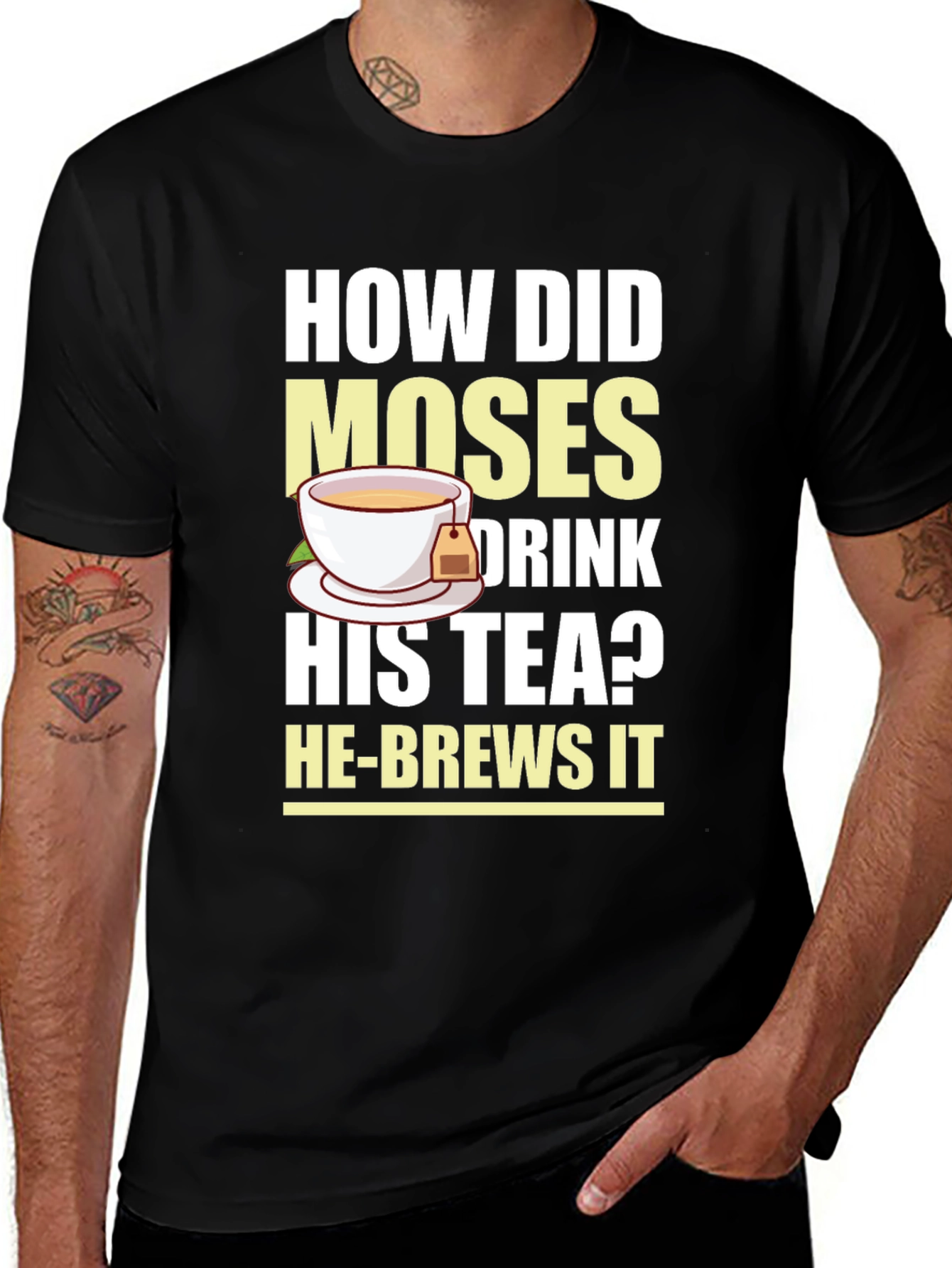 Moses He-brews It T-Shirt