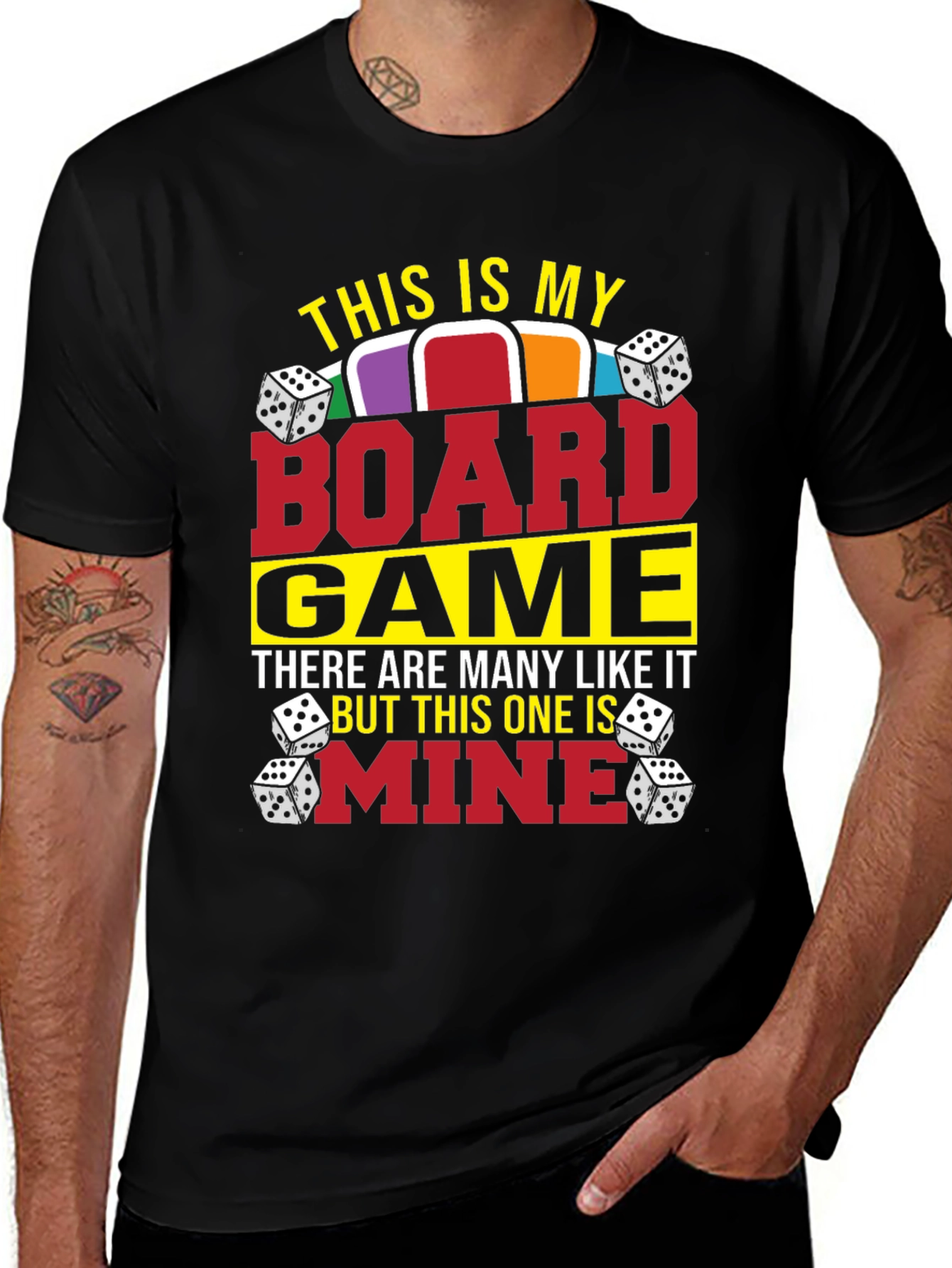 Variant 16 of This is My Board Game T-Shirt