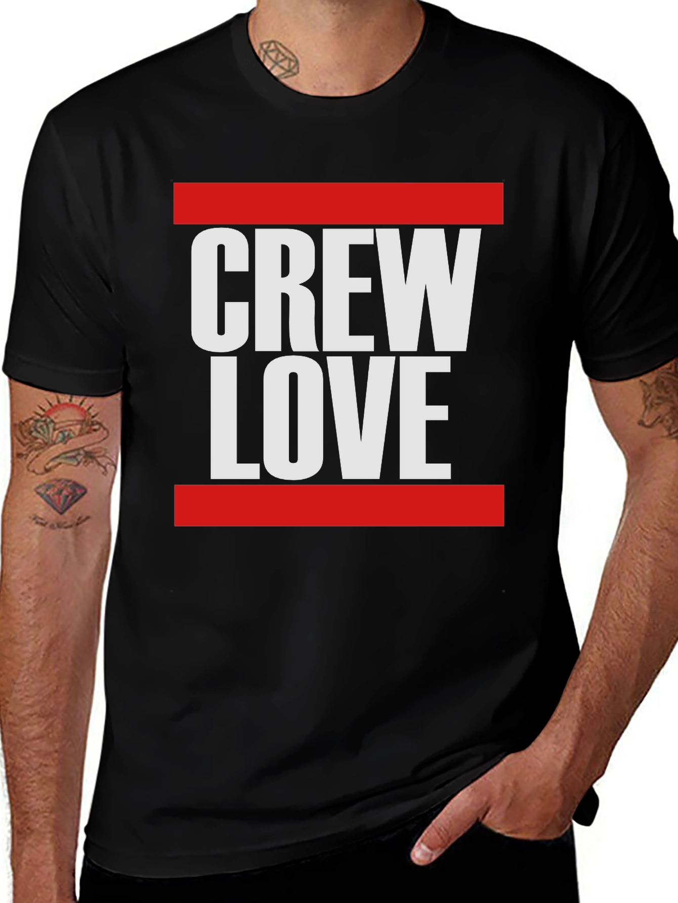 Variant 17 of Crew Love T-Shirt - Graphic Tee