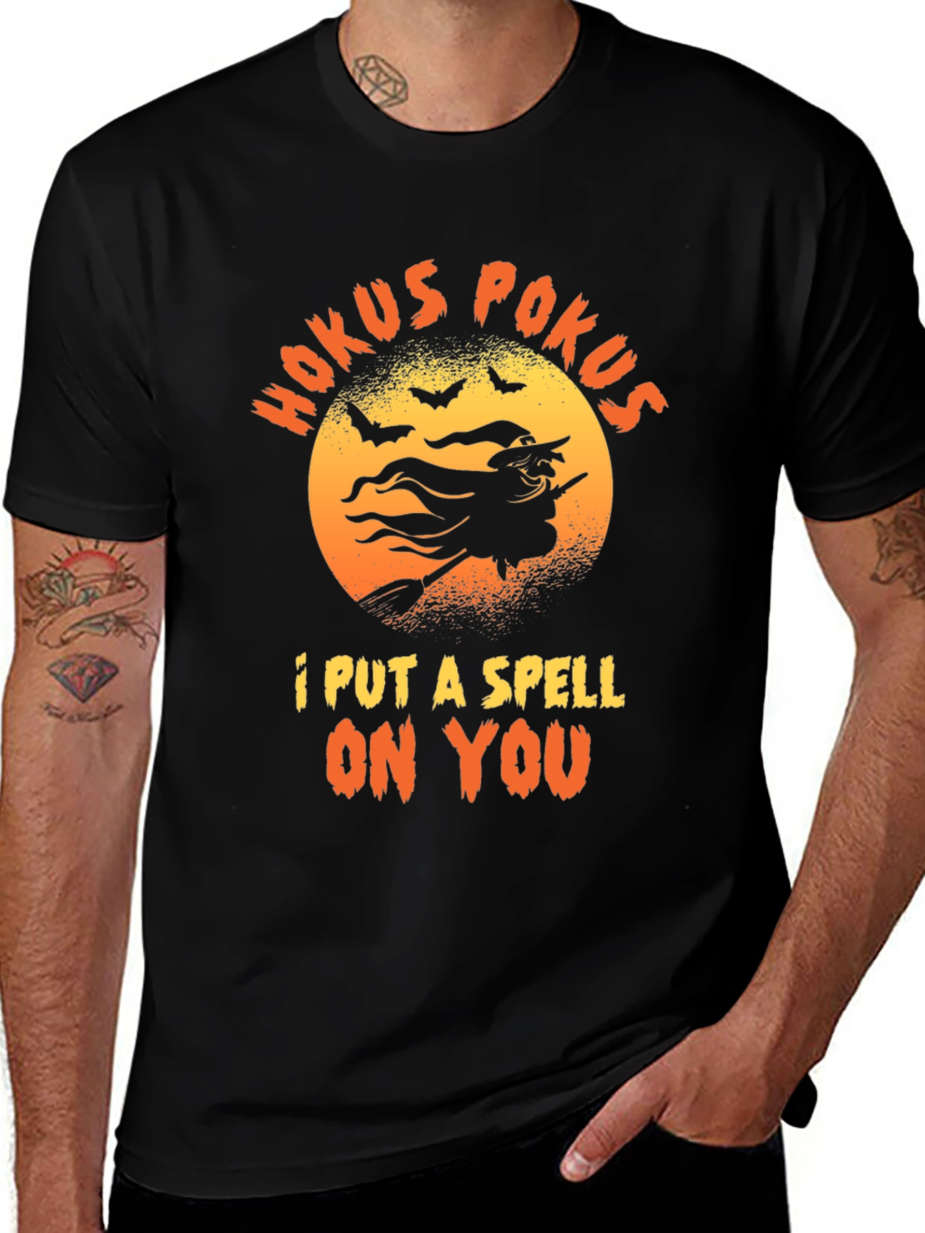 Hocus Pocus Halloween T-Shirt Witch Graphic Tee