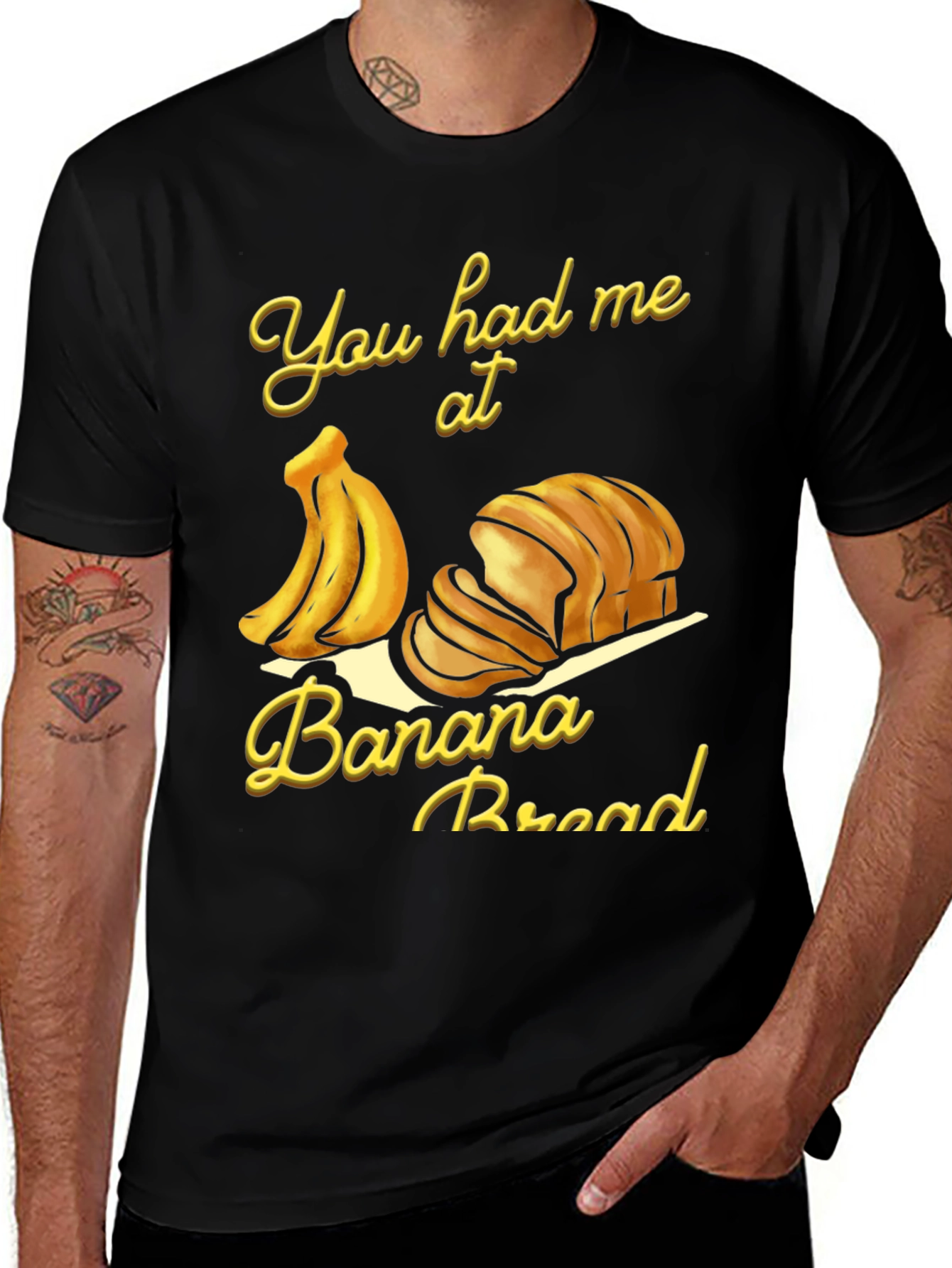 Variant 7 of You Had Me at Banana Bread T-Shirt