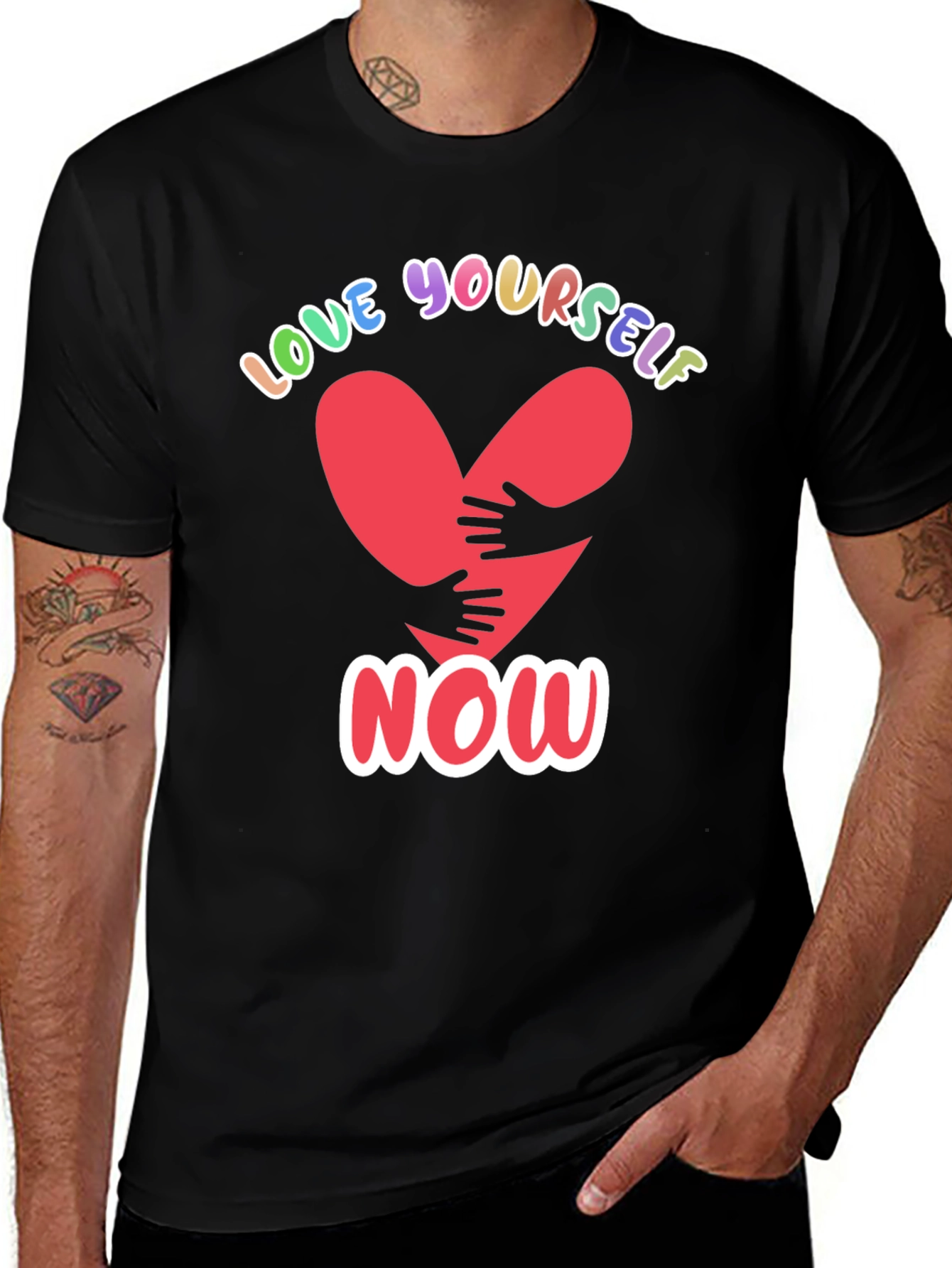 Variant 25 of Love Yourself Now Graphic Tee