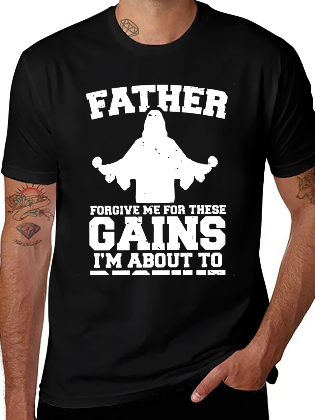 Variant 25 of Father Forgive Me T-Shirt
