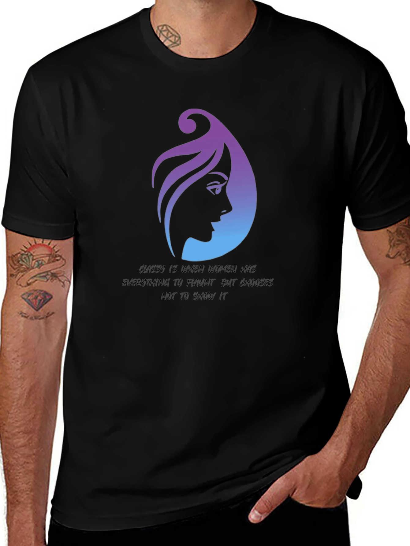 Variant 11 of Classy Women's T-Shirt - Chic & Stylish Design