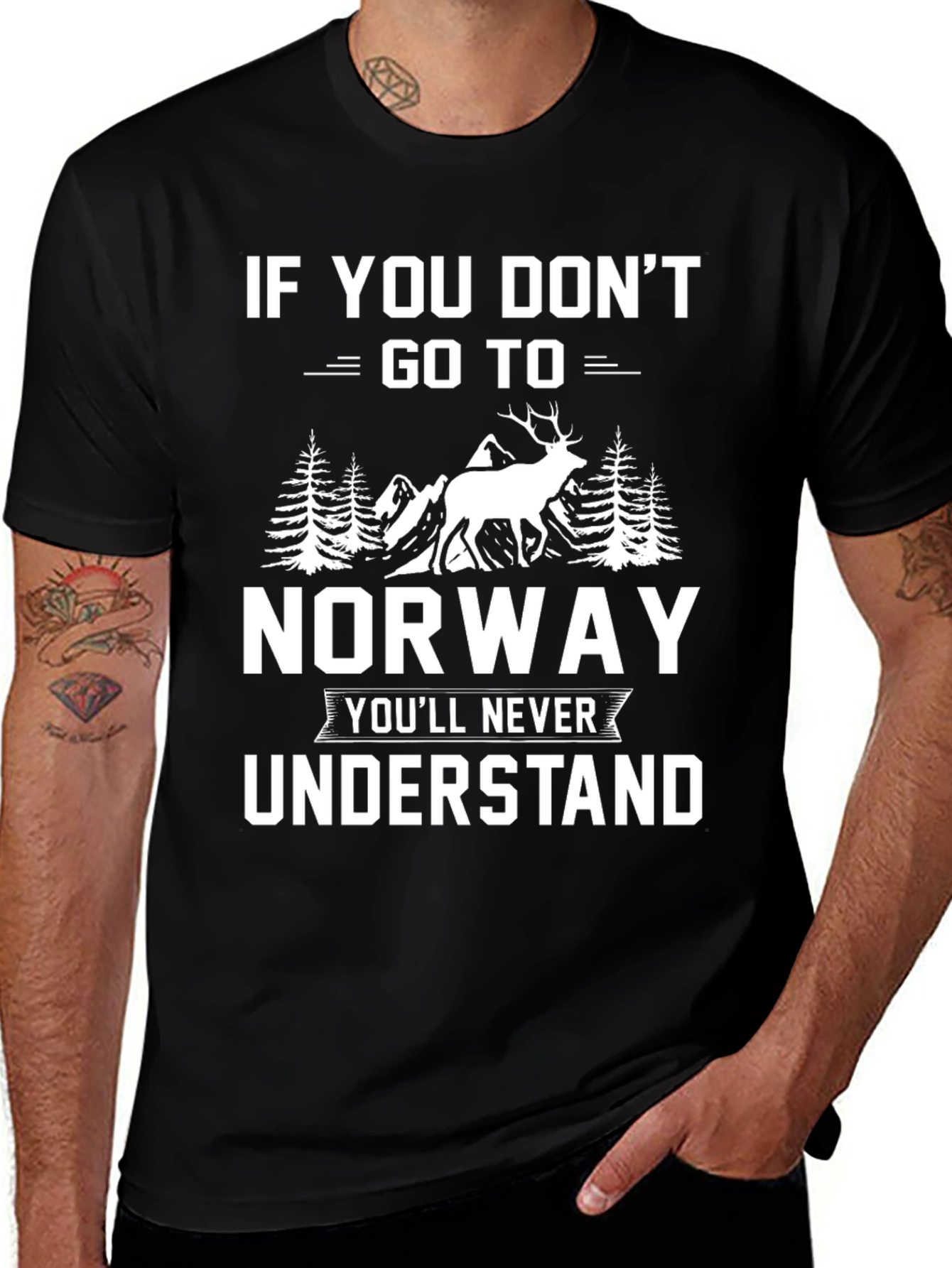 Norway Graphic Tee - You'll Never Understand