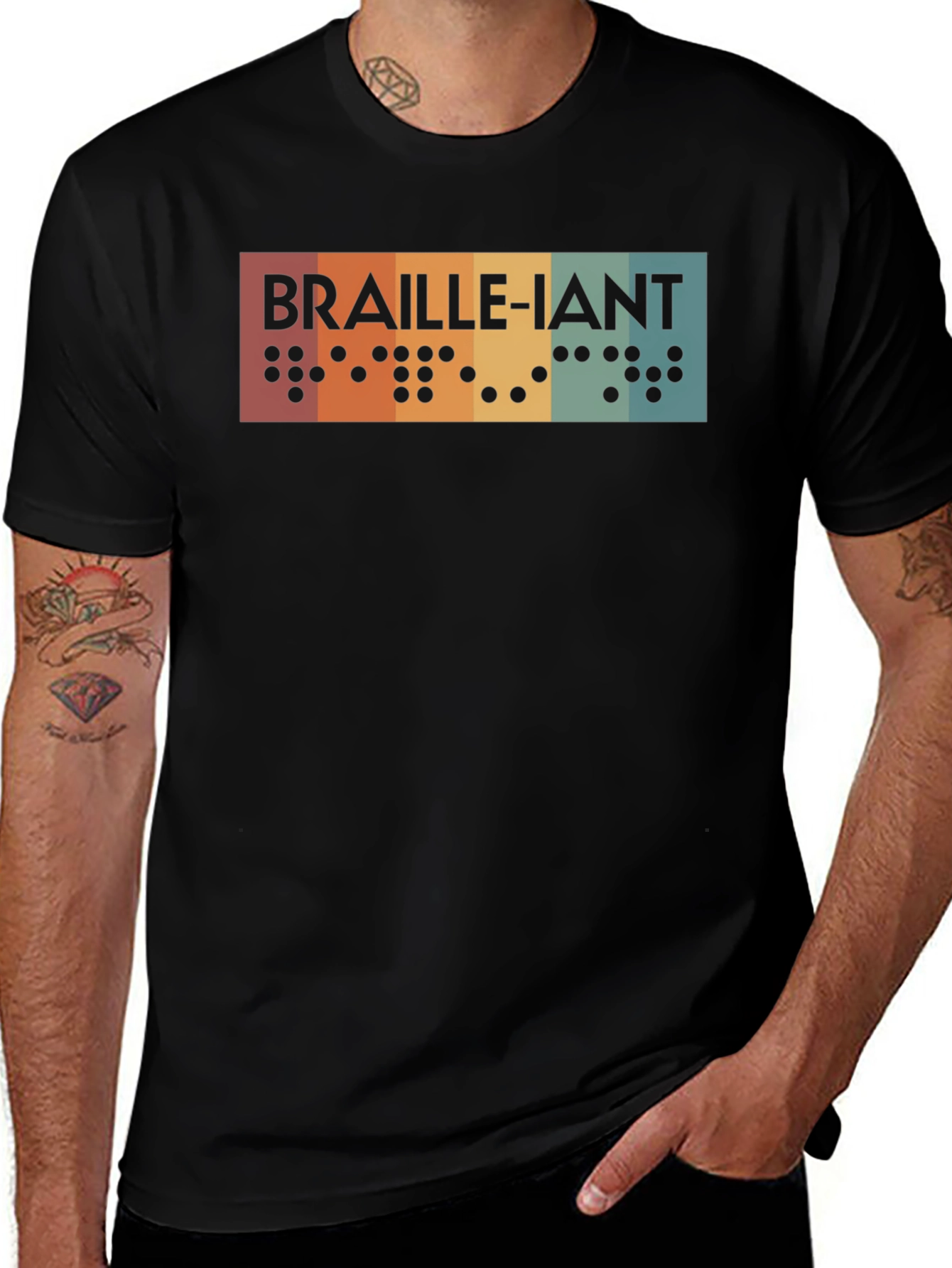 Braille-iant T-Shirt - Visually Impaired Support