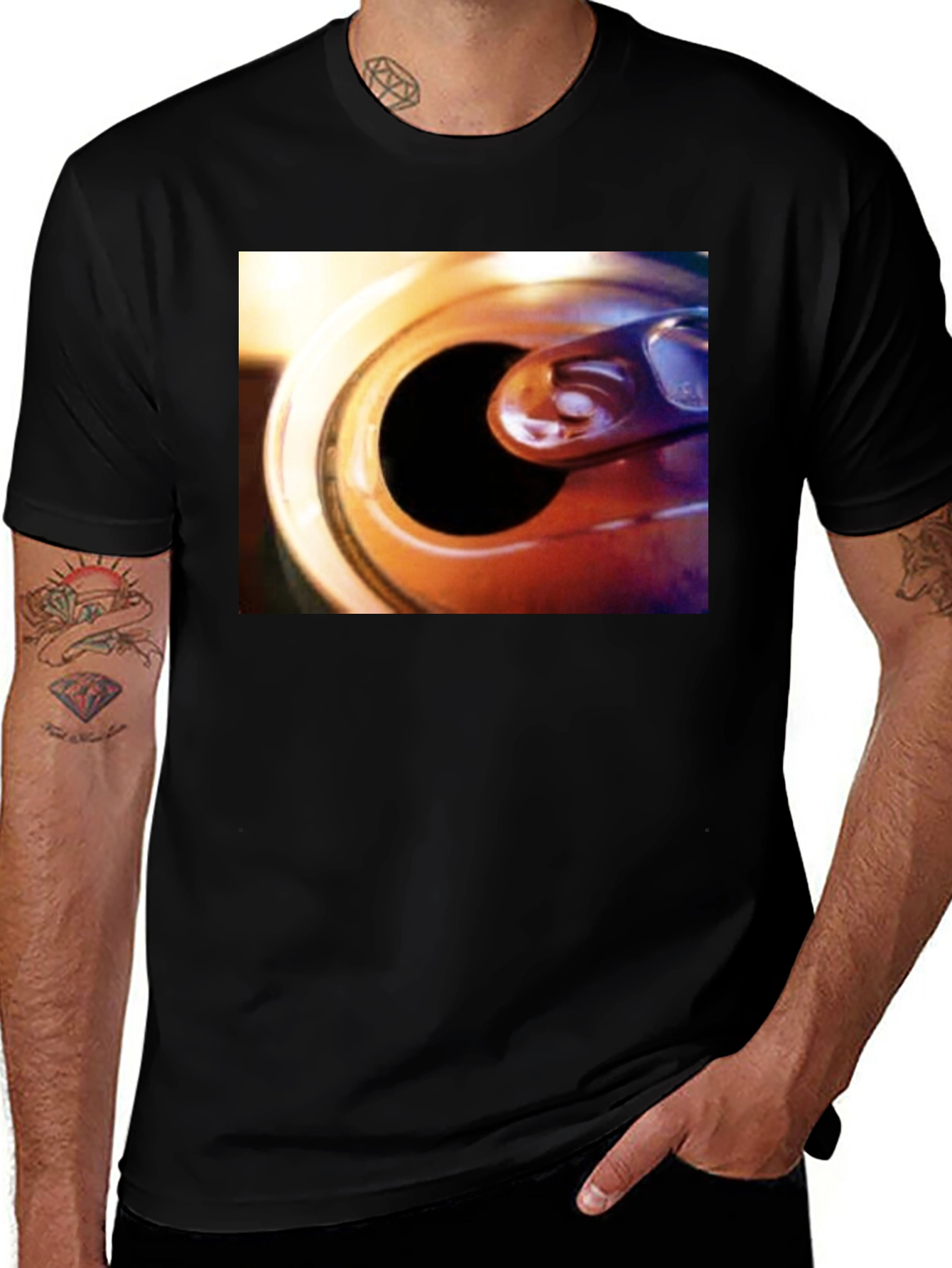 Variant 13 of Pop Top Can T-Shirt - Unique Graphic Tee