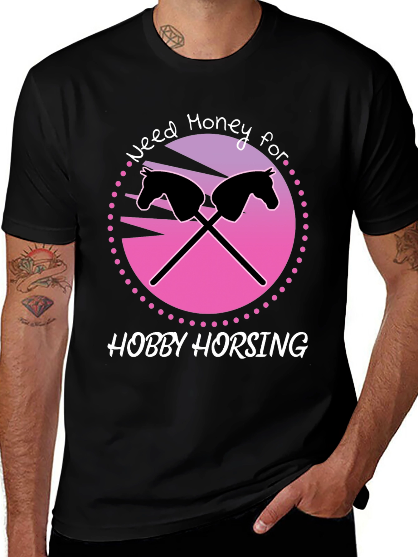 Variant 25 of Hobby Horsing Graphic T-Shirt 