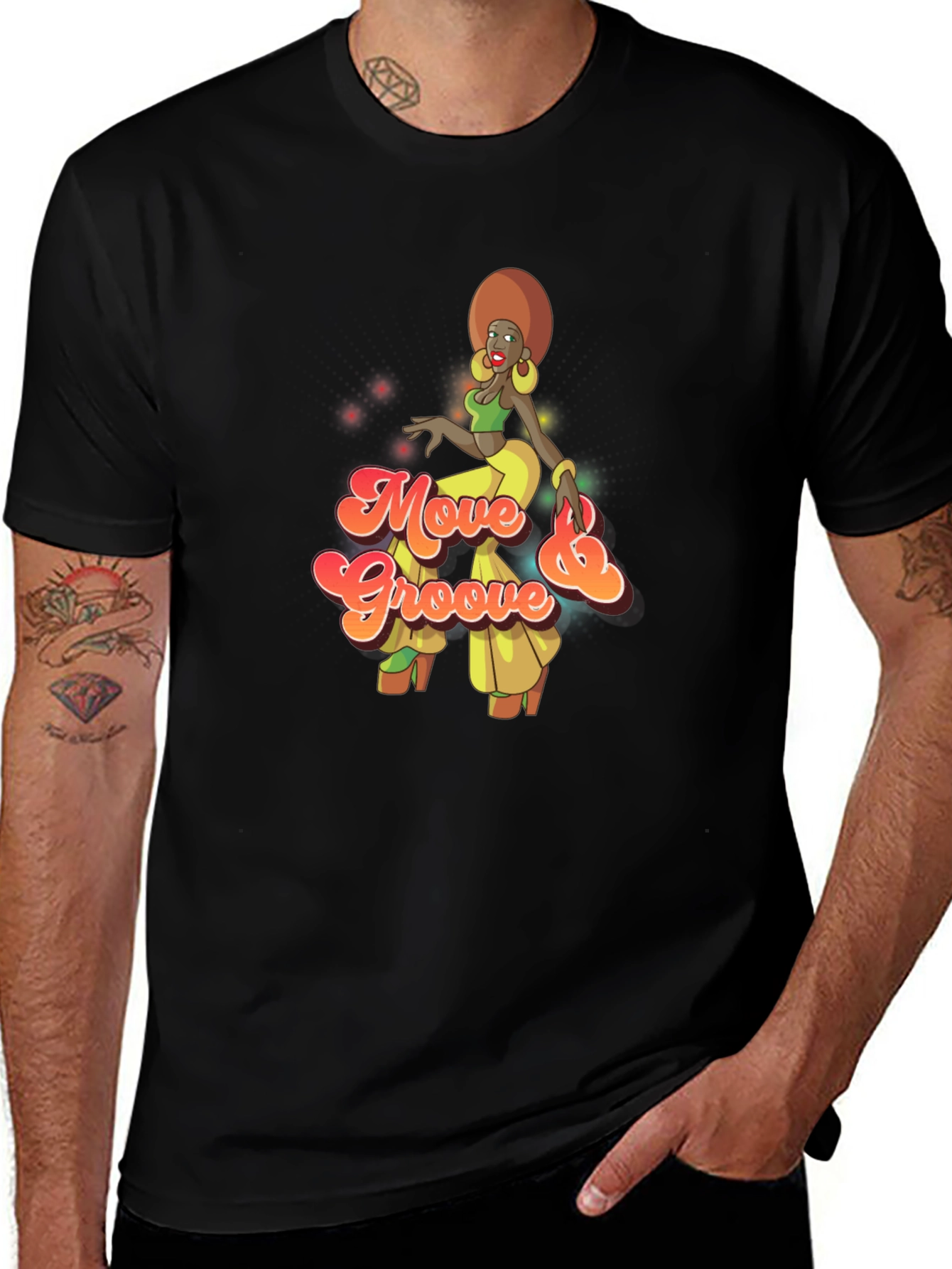 Variant 5 of Retro Disco Dance T-Shirt