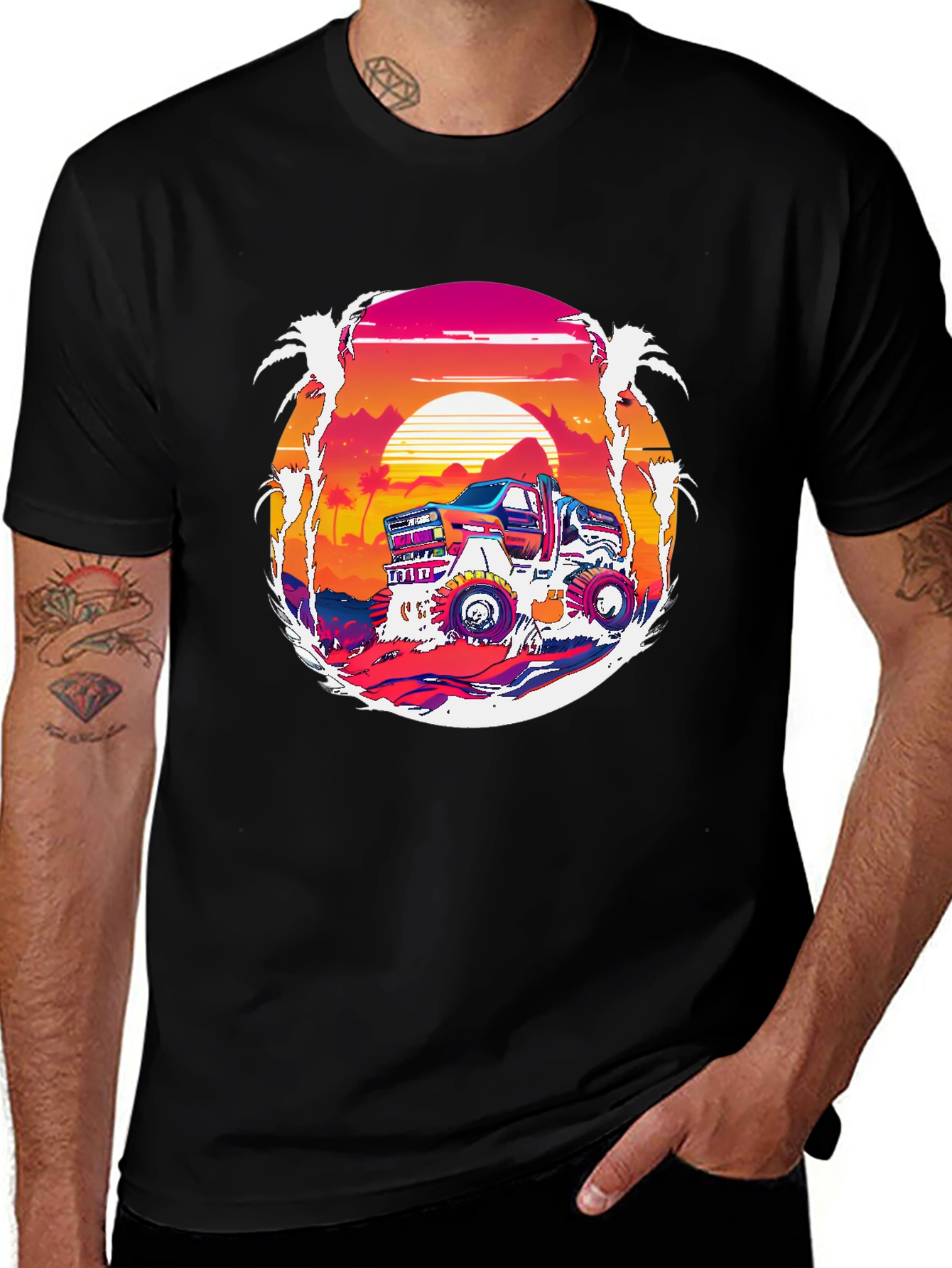 Variant 11 of Retro Truck T-Shirt: Beach Vibes
