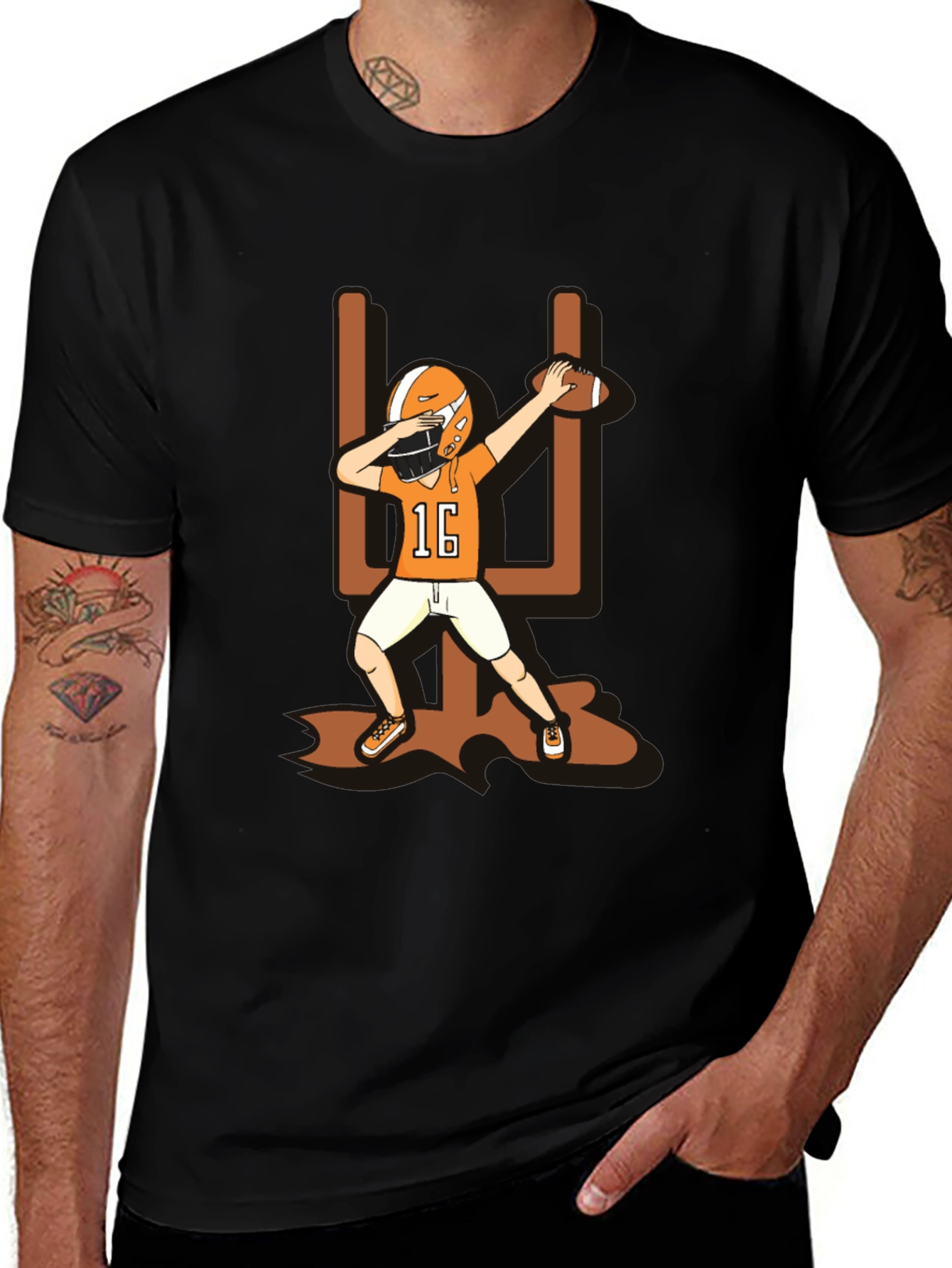 Variant 25 of Football Dab T-Shirt