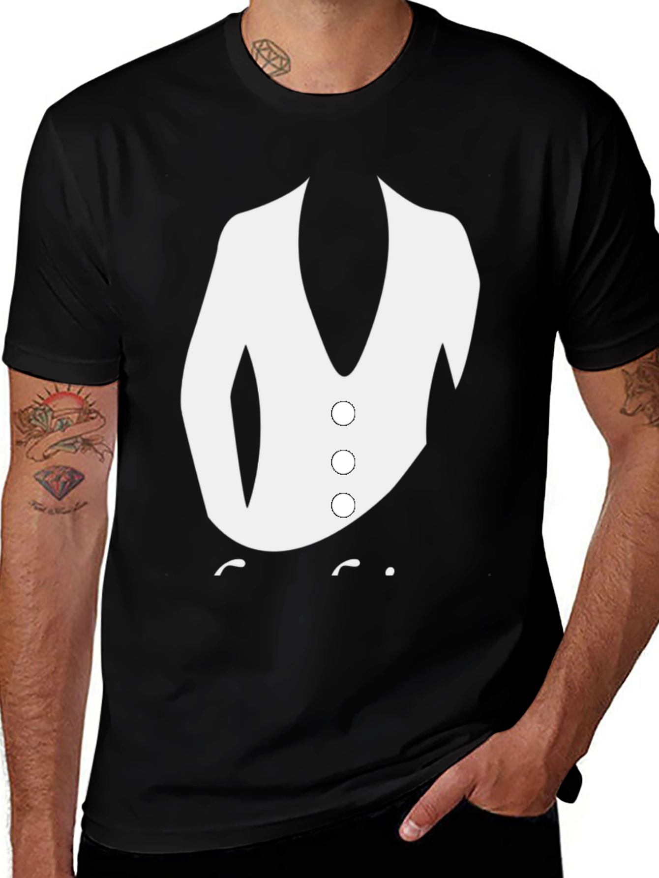 Variant 10 of Tuxedo T-Shirt
