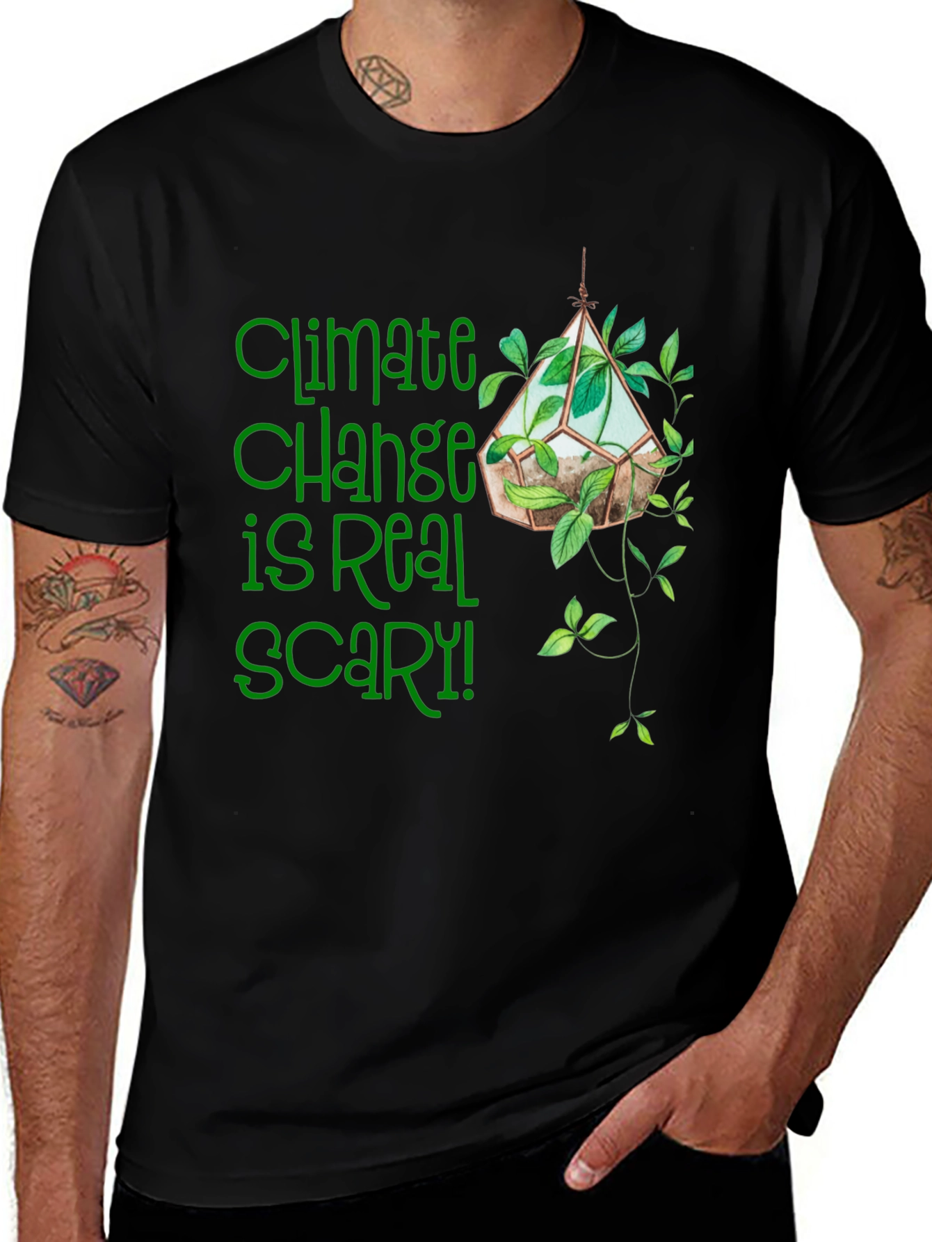 Variant 28 of Climate Change Awareness Graphic Tee