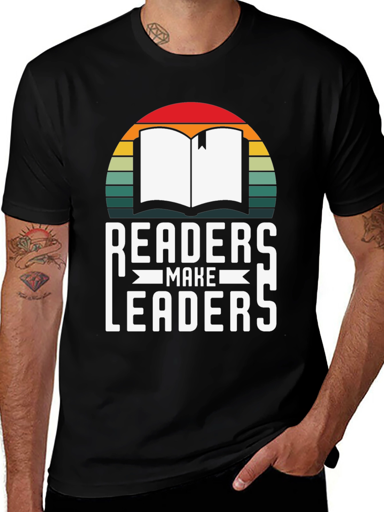 Variant 22 of Readers Make Leaders Graphic Tee