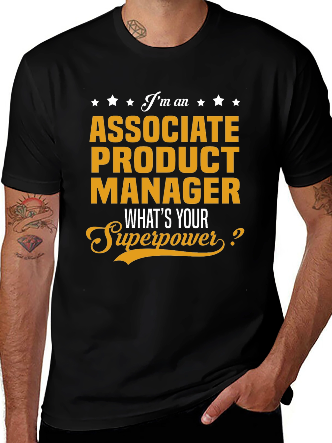 Variant 16 of Associate Product Manager Superpower Graphic T-Shirt