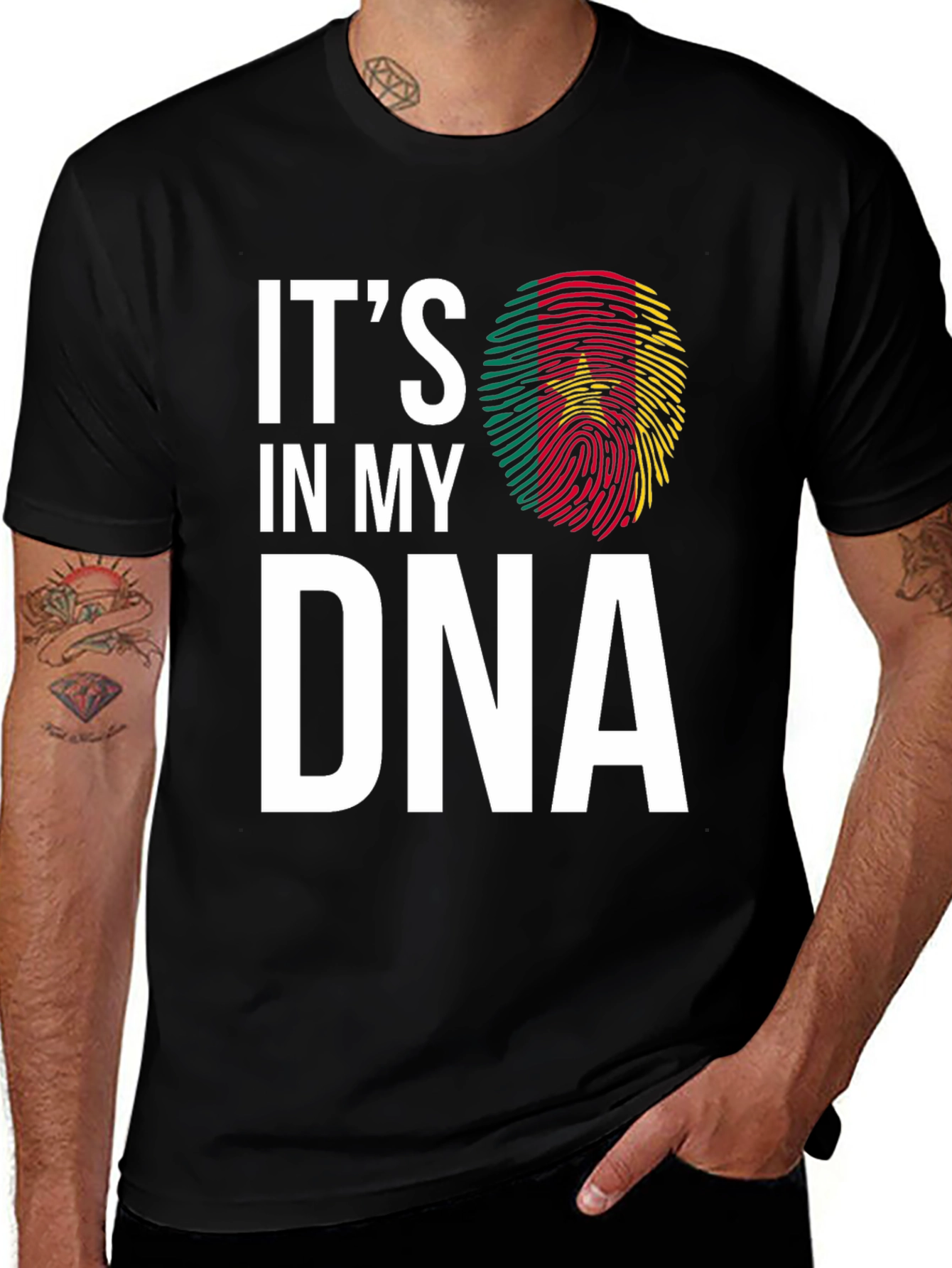 Cameroon DNA Fingerprint T-Shirt