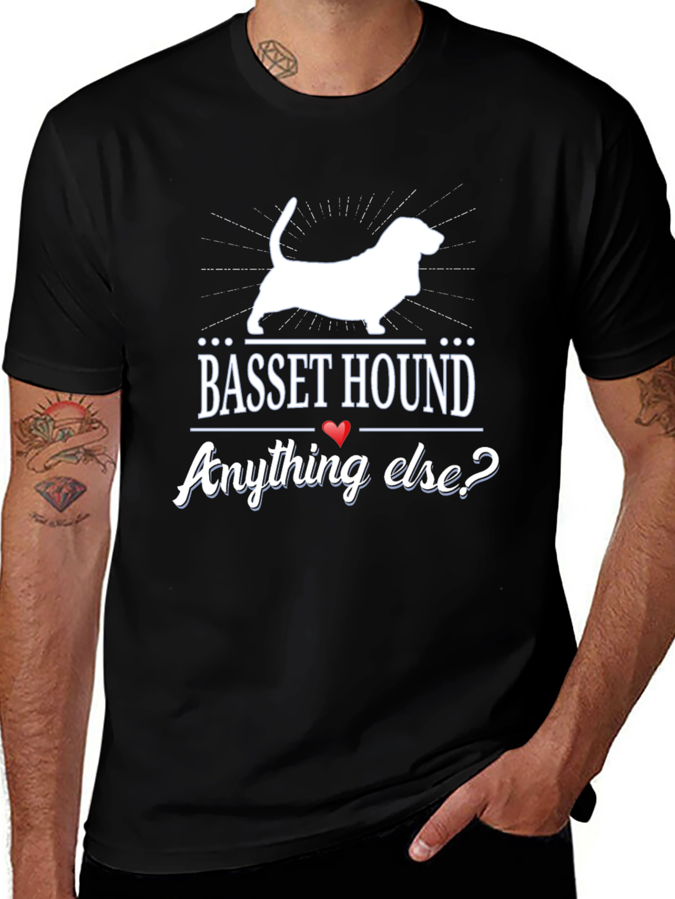 Basset Hound Anything Else? Graphic T-Shirt