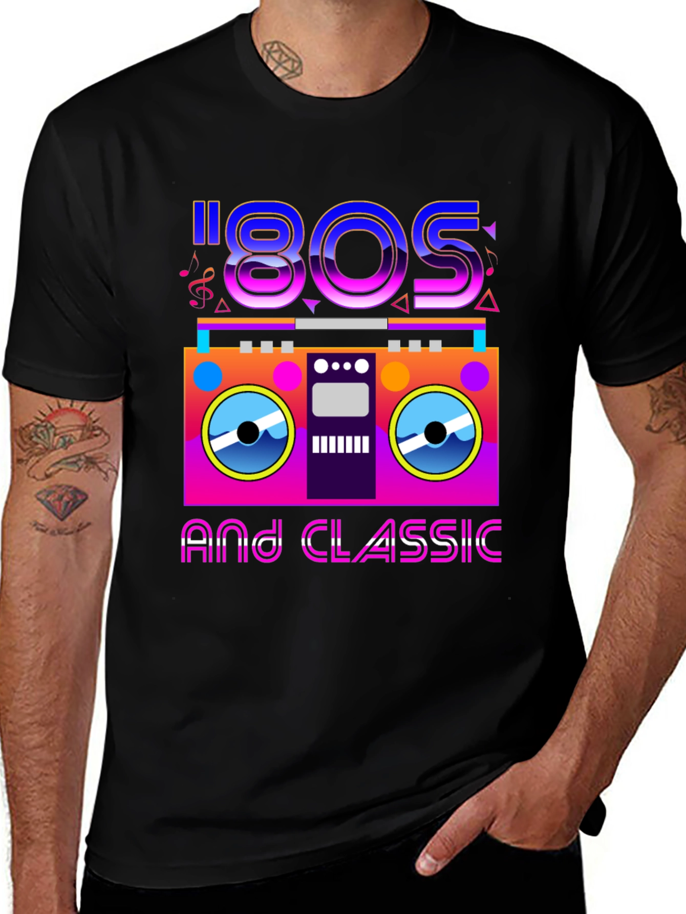 Variant 13 of 80s And Classic Graphic Tee