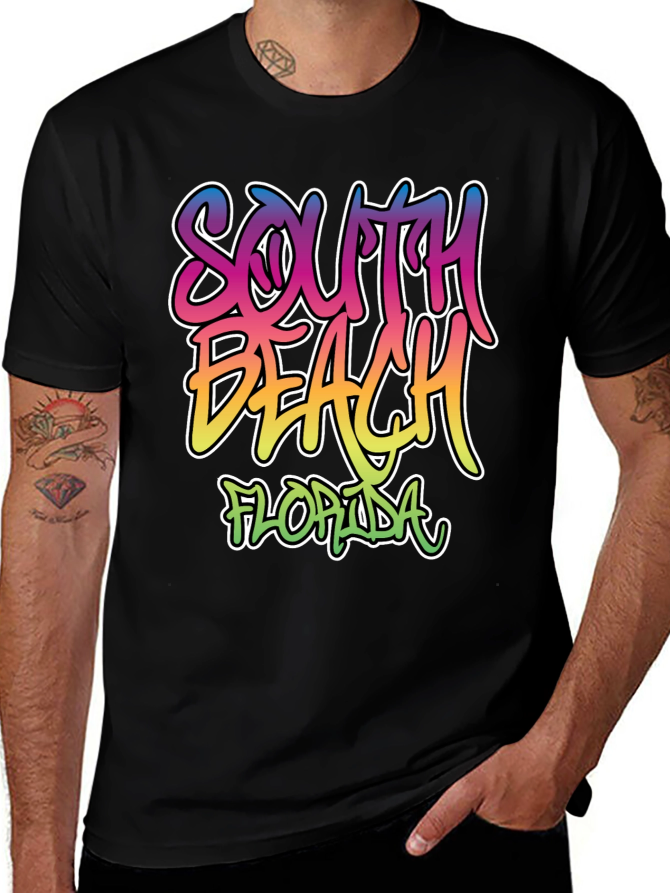 Variant 30 of South Beach Florida Graphic Tee