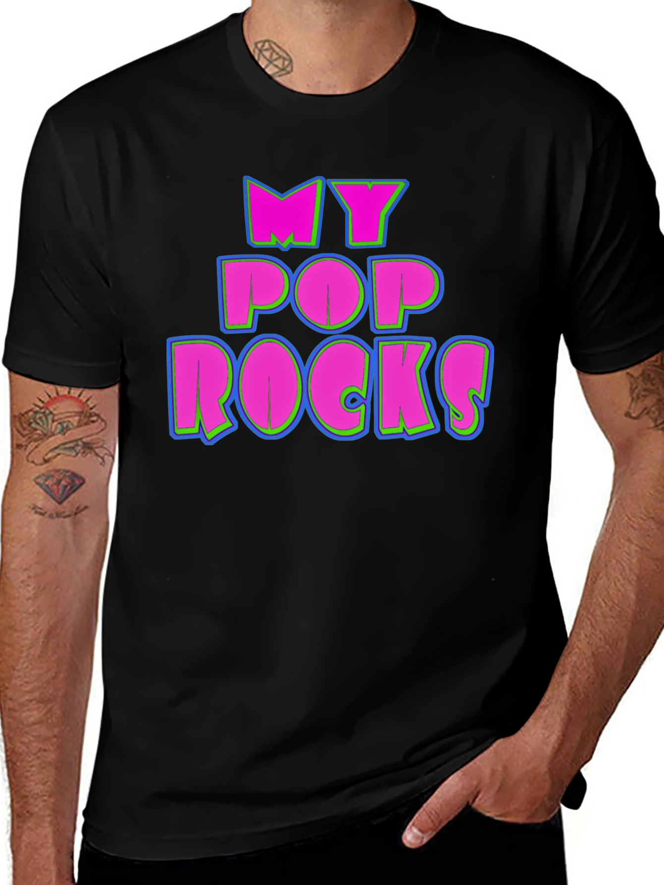 Variant 24 of My Pop Rocks T-Shirt - Novelty Graphic Tee