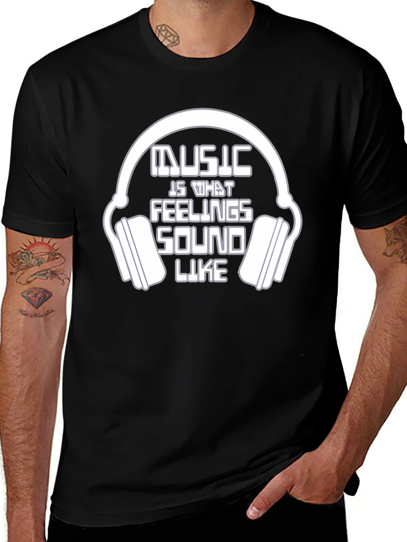 Variant 22 of Music is What Feelings Sound Like T-Shirt