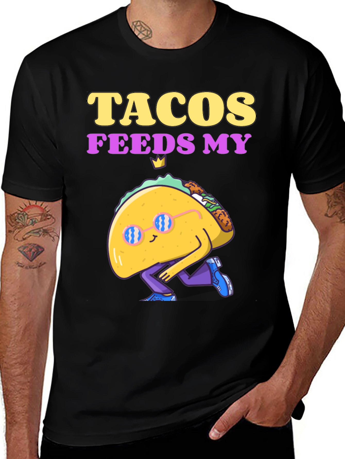Tacos Feeds My Soul T-Shirt