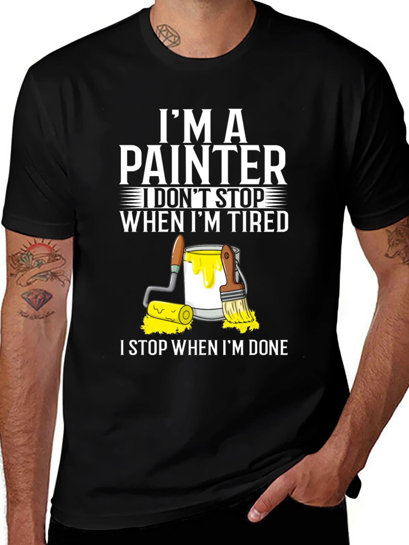Variant 15 of I'm A Painter T-Shirt - Funny Painting Gift Tee