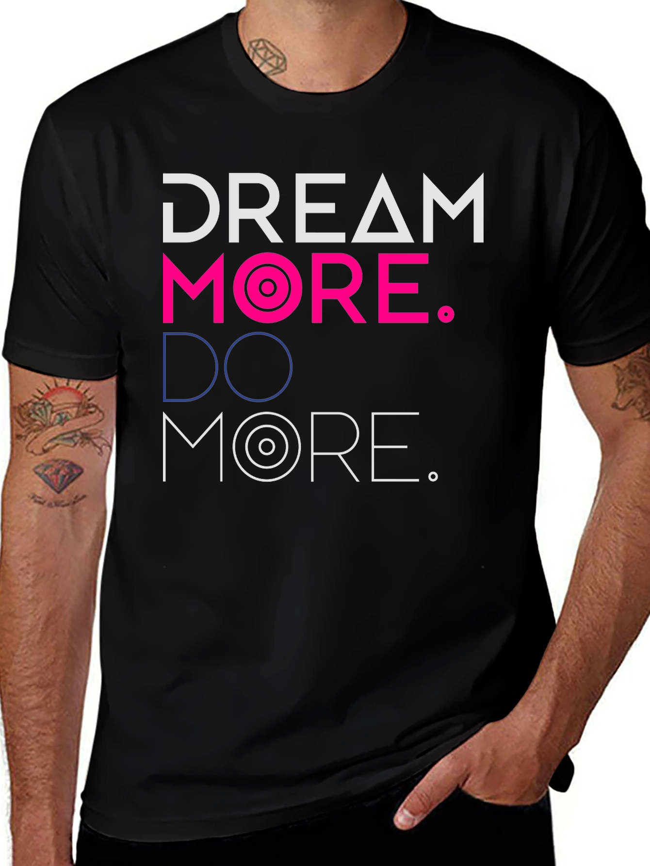 Variant 30 of Dream More Do More Graphic T-Shirt