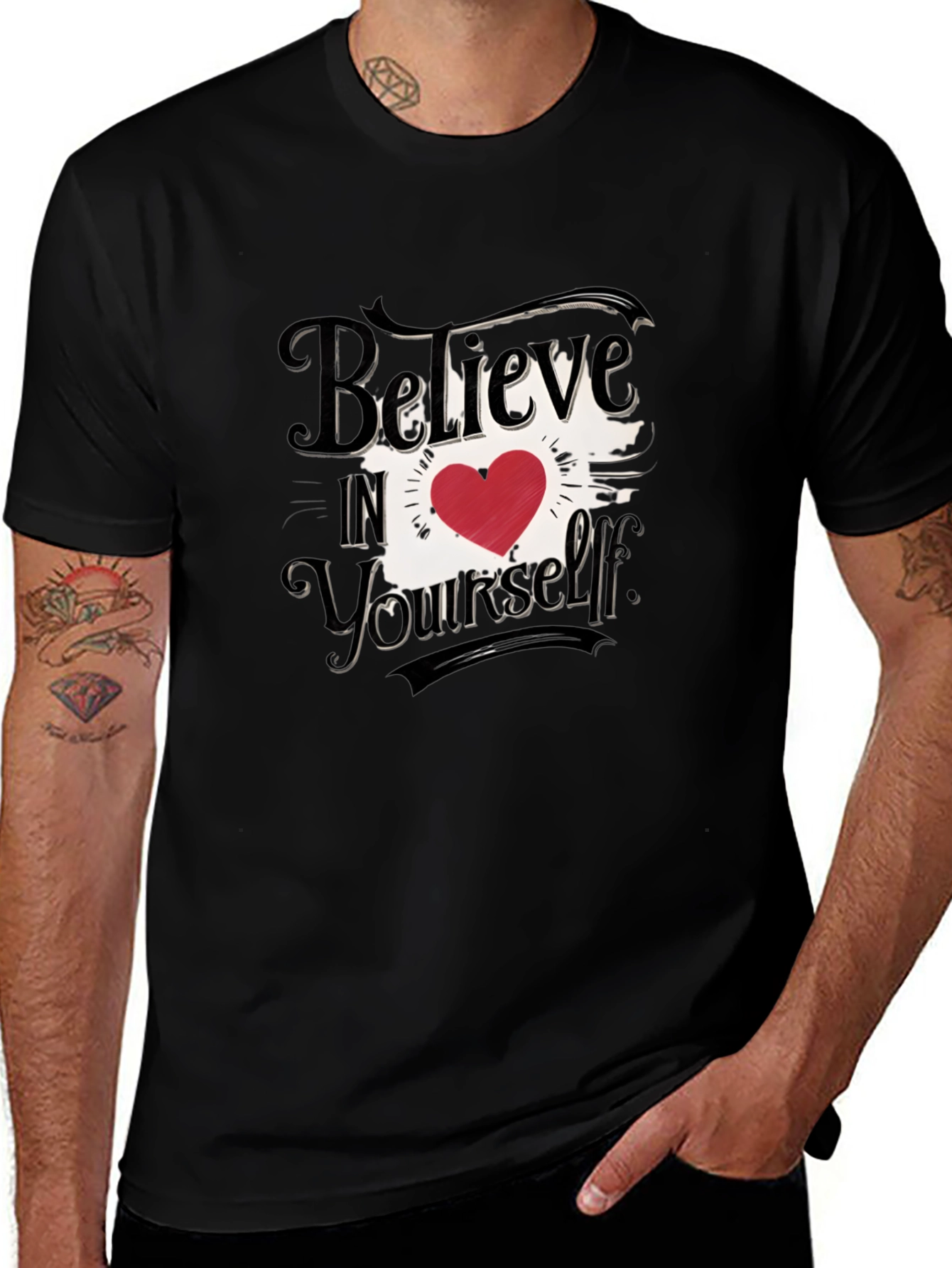 Variant 30 of Believe In Yourself Graphic Tee