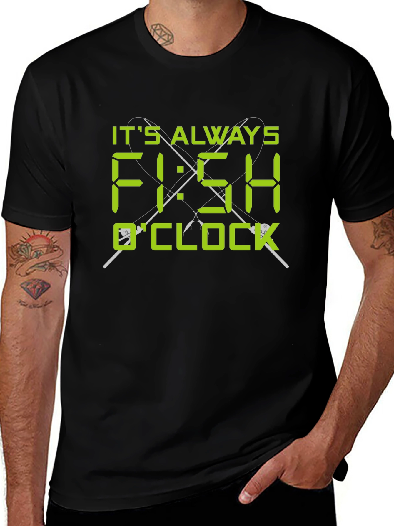 Variant 3 of It's Always Fish O'Clock T-Shirt