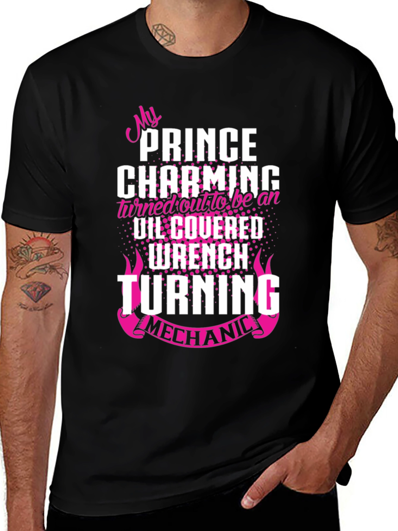 My Prince Charming Mechanic T-Shirt