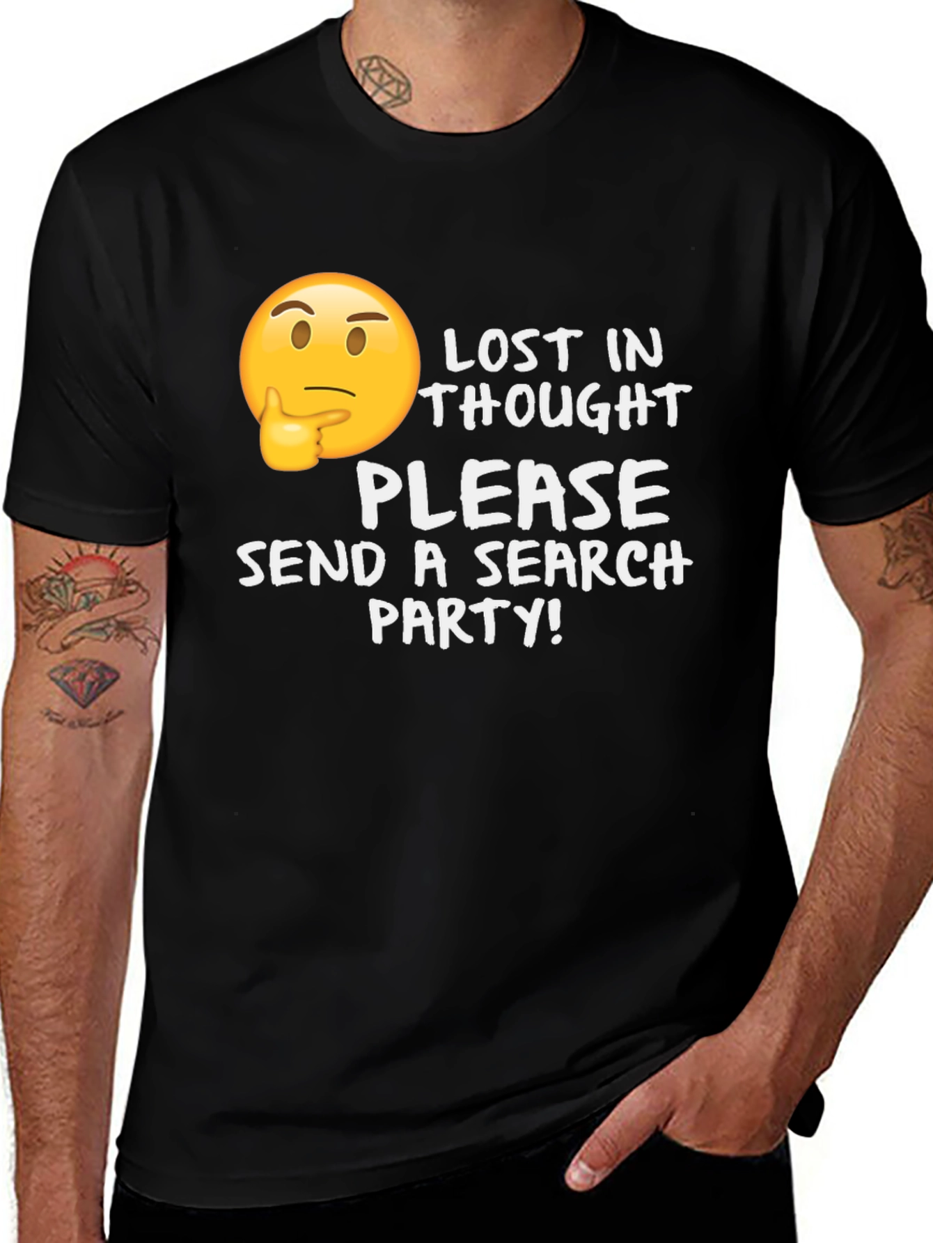 Lost in Thought T-Shirt - Send a Search Party!