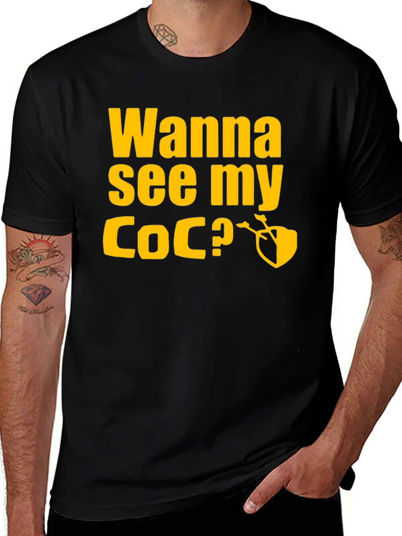 Variant 23 of Wanna See My COC? T-Shirt
