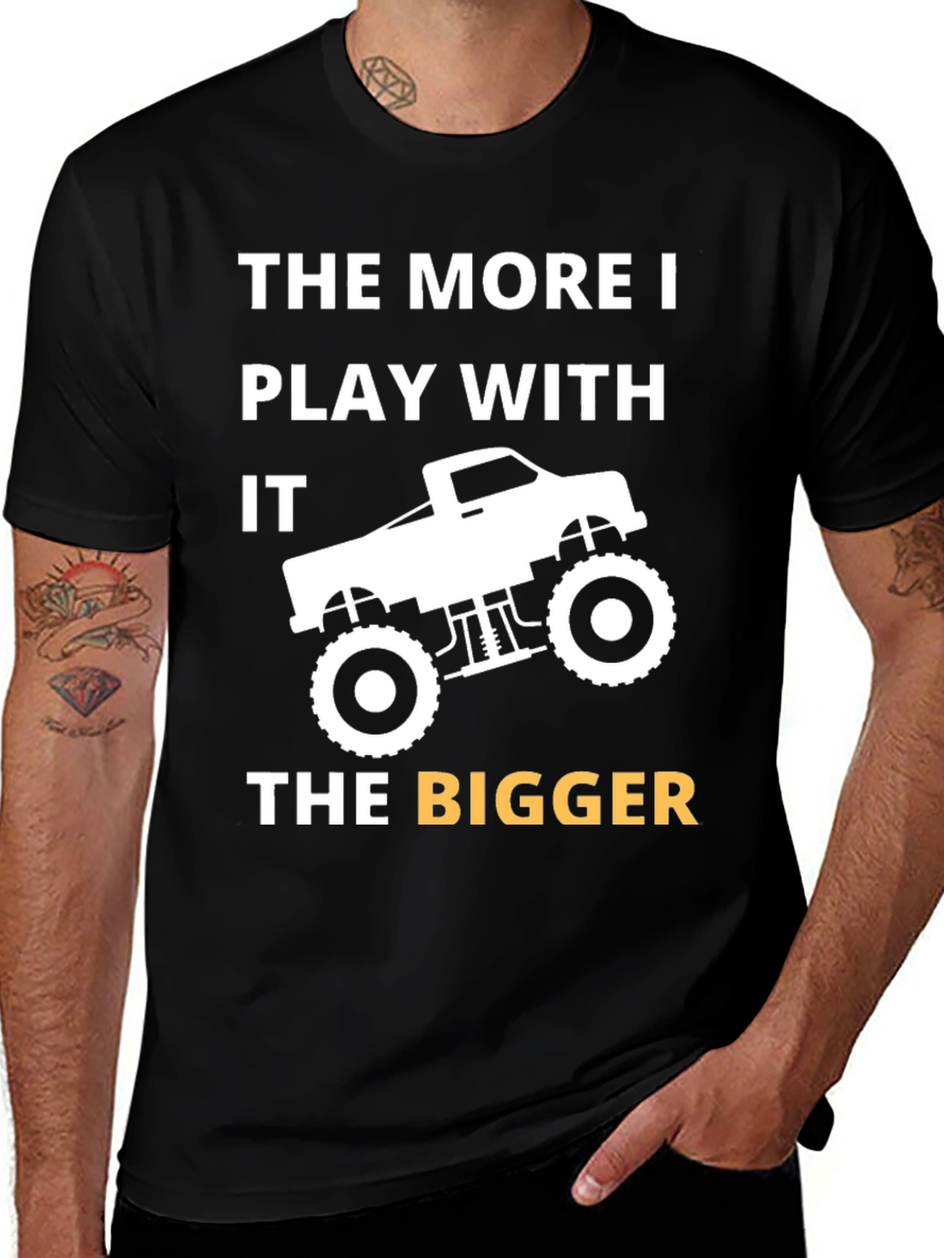 Variant 11 of The More I Play With It Monster Truck T-Shirt