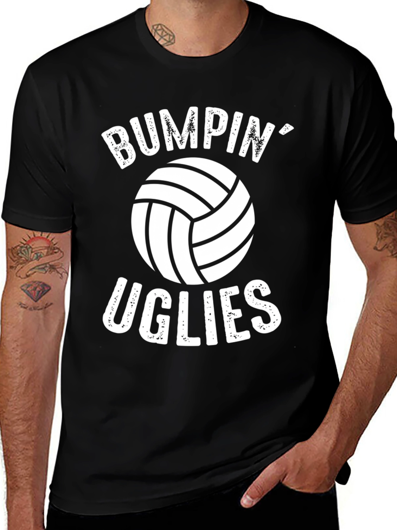 Bumpin' Uglies Volleyball Graphic T-Shirt