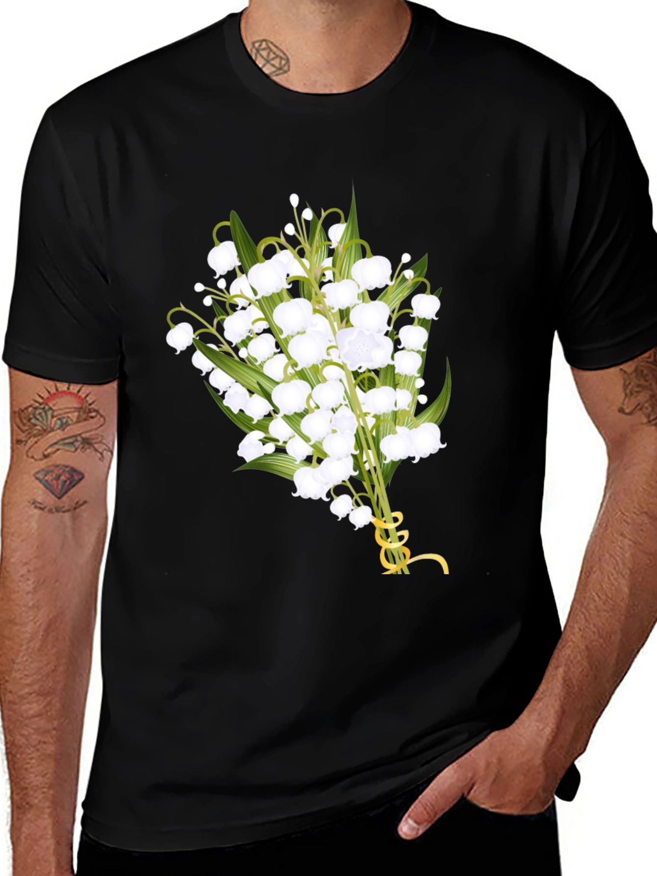 Variant 15 of Lily of the Valley Graphic T-Shirt